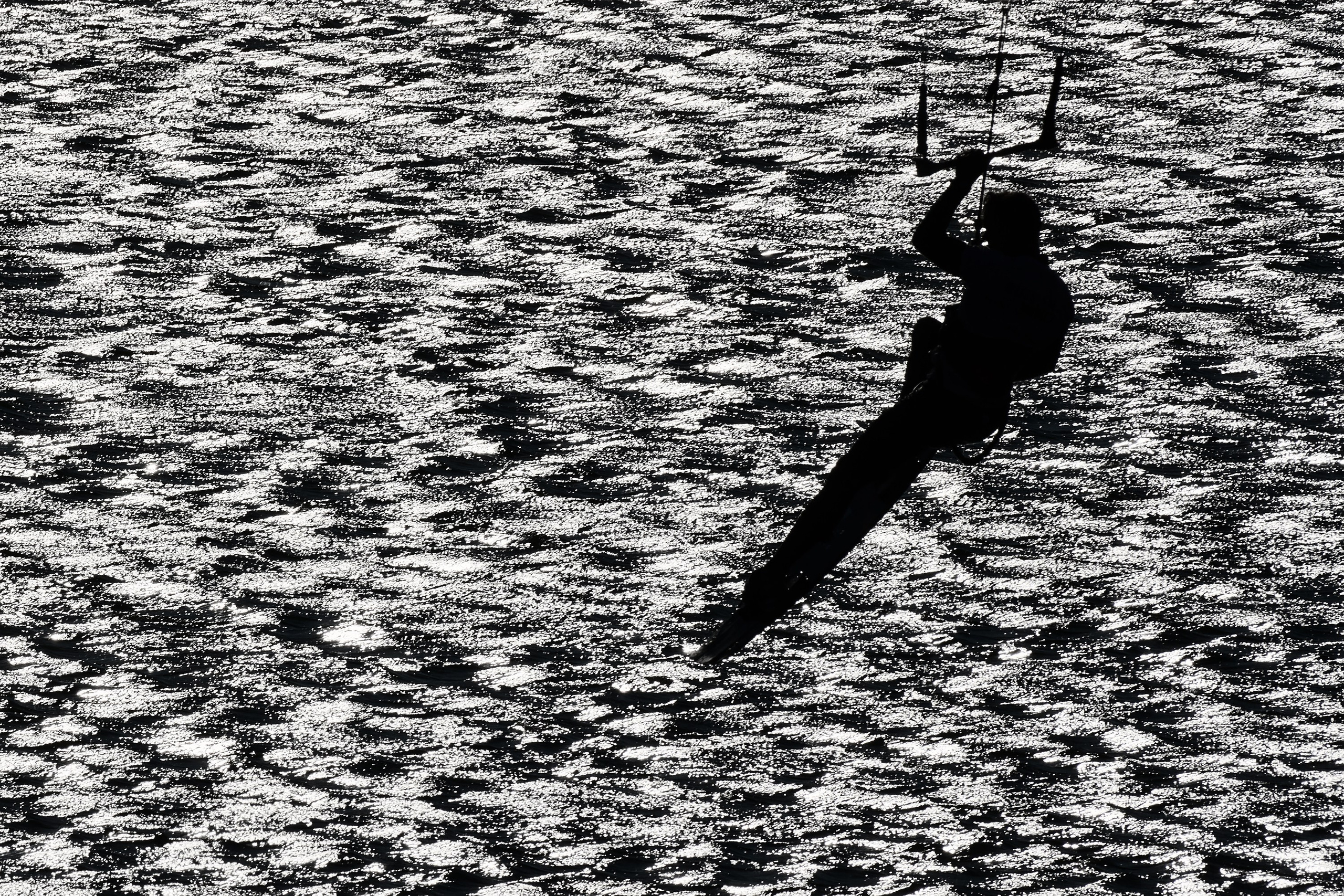 станица Благовещенская, кайтинг, кайтсерфинг, пляж, спот, море, Черное море, коса, коса Голенькая, чб