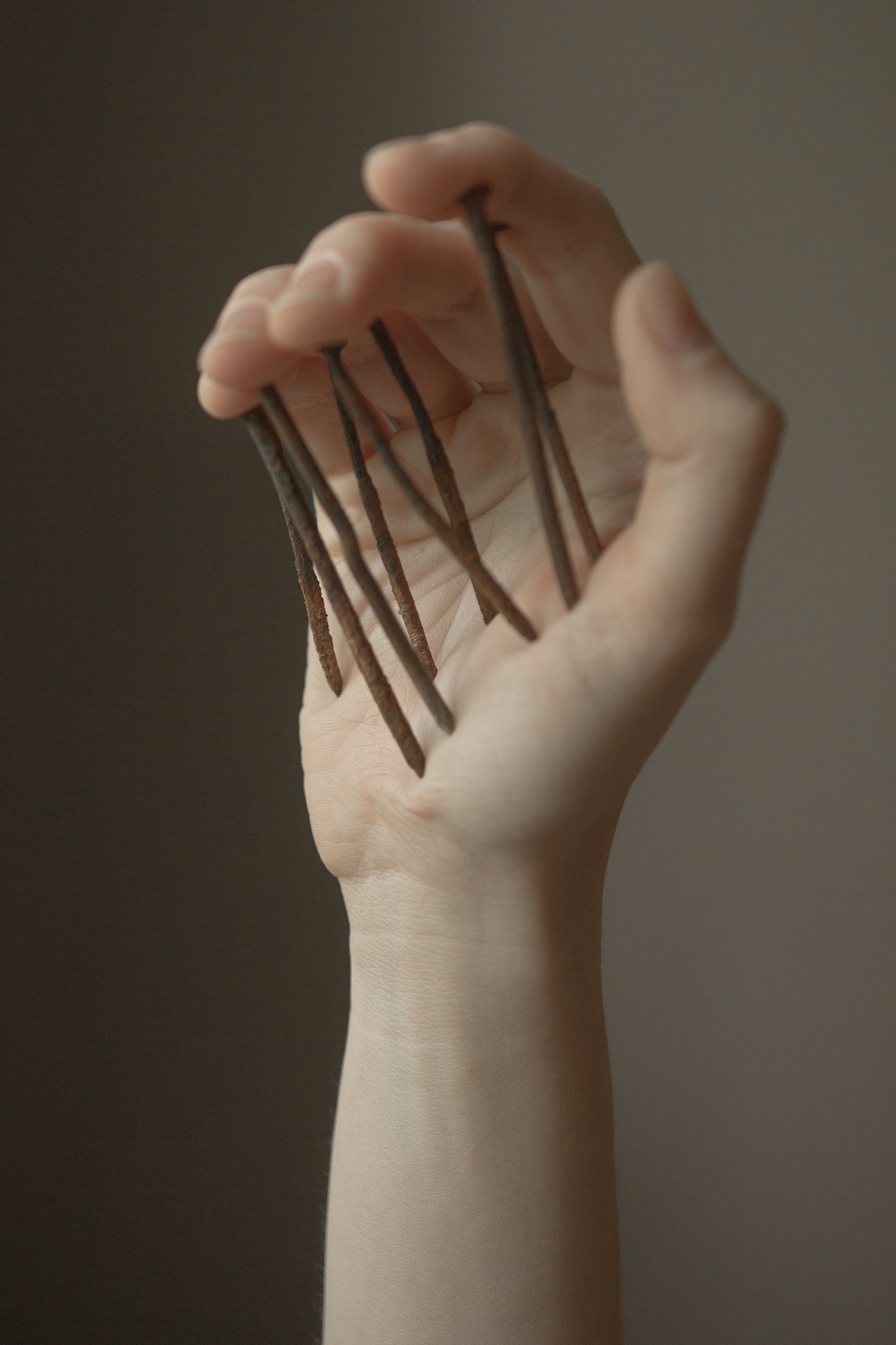Exclamation points. Art photographer Romanda Che