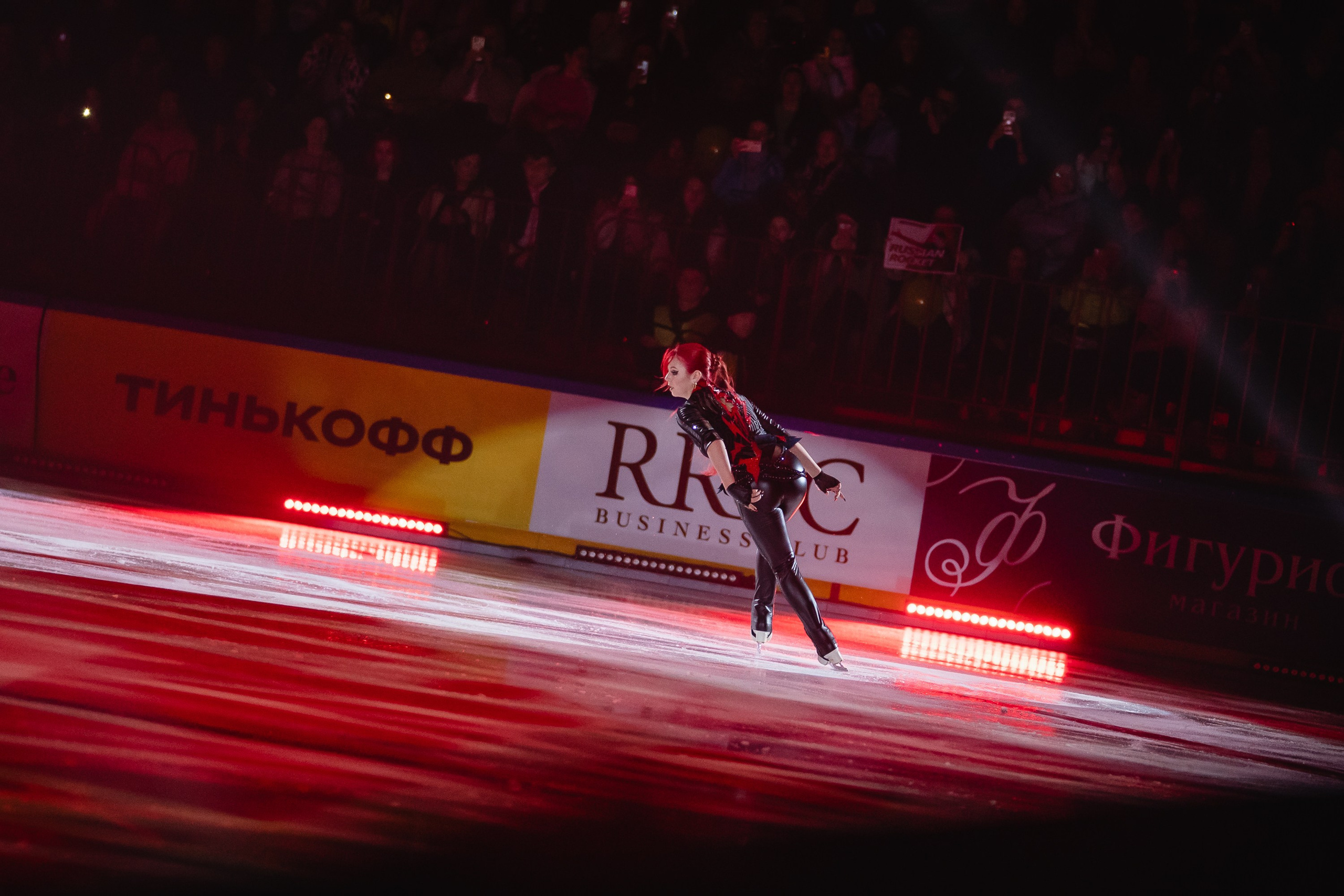 Шоу «Чемпионы на льду» в Новосибирске. Воробьева Ксения — Спортивный и танцевальный фотограф Новосибирск