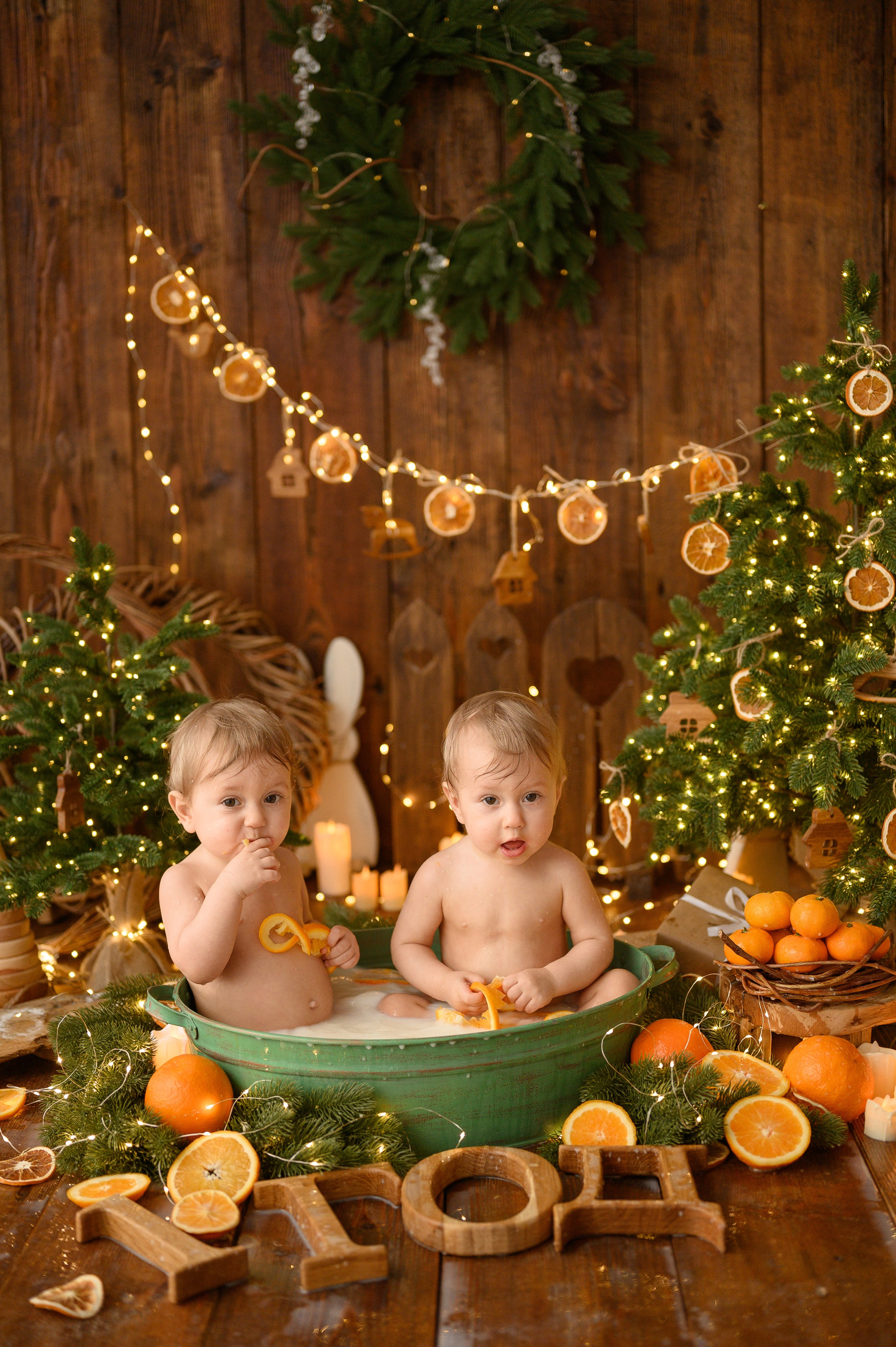 Катюше и Лизоньке годик. Детский и семейный фотограф Ирина Гладких