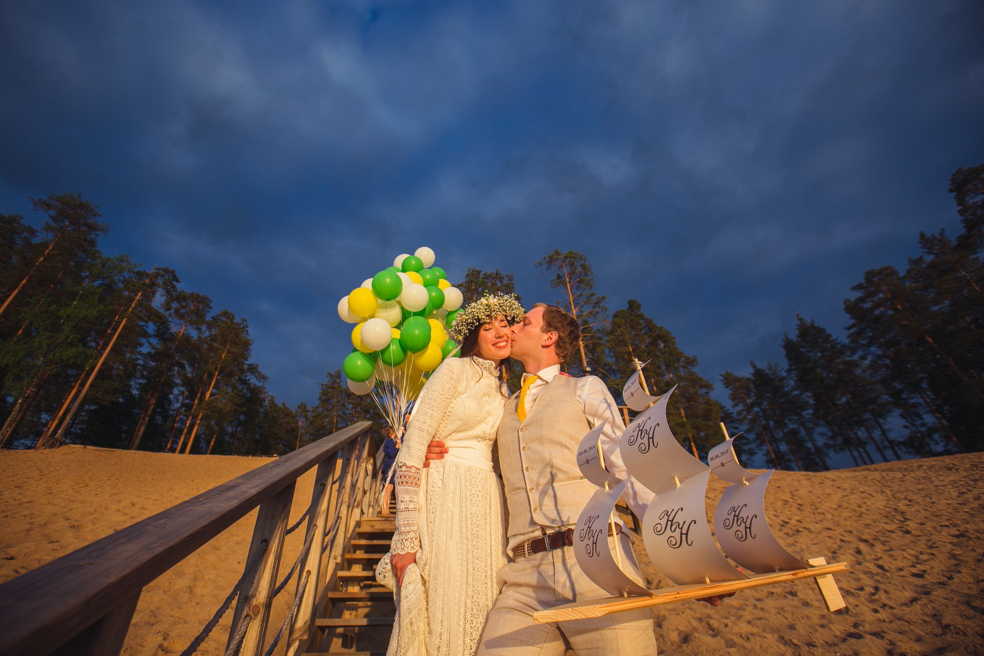 Свадьба в стиле «Рустик». Семейный, портретный и свадебный фотограф в Санкт-Петербурге и Москве