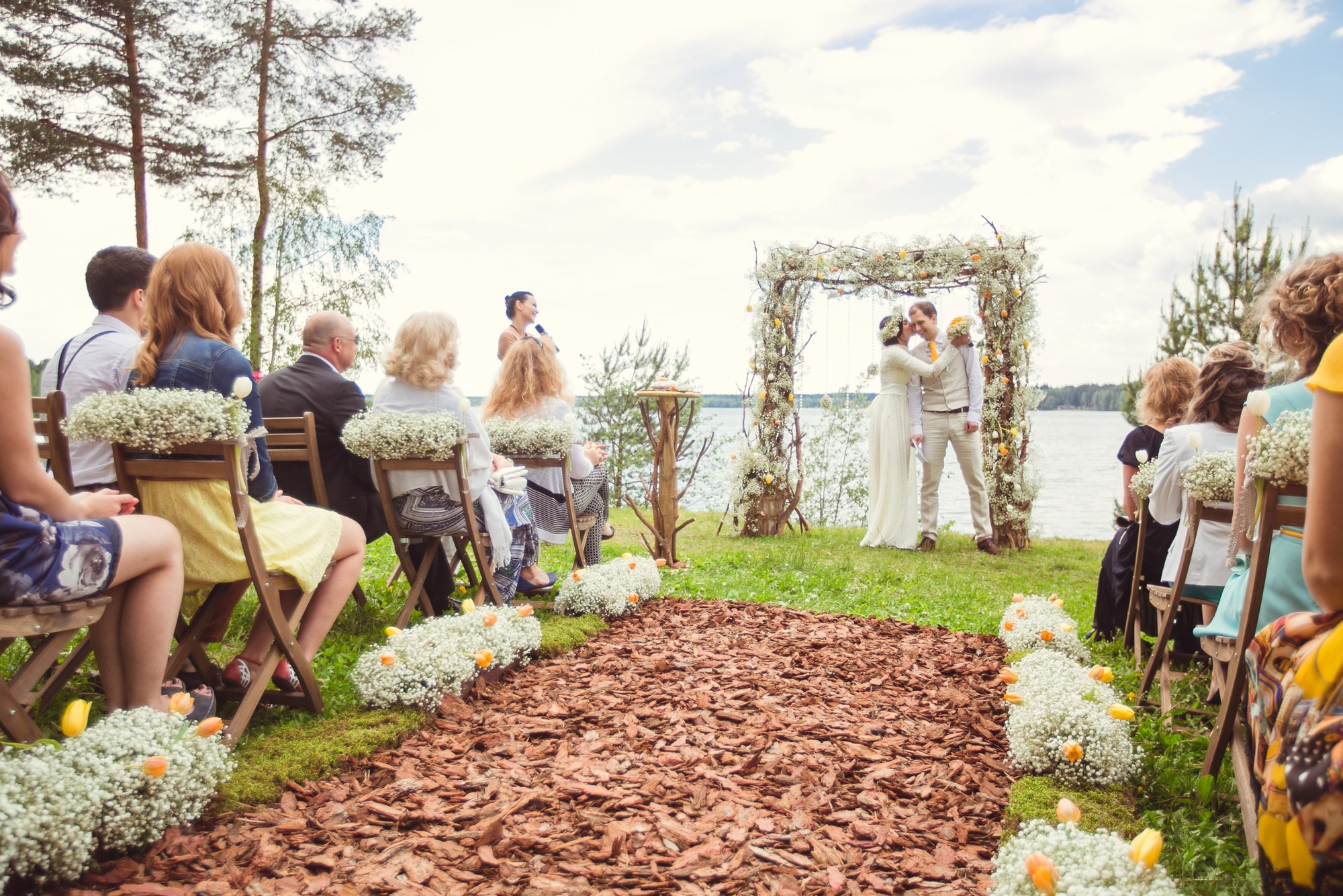 Свадьба в стиле «Рустик». Семейный, портретный и свадебный фотограф в Санкт-Петербурге и Москве