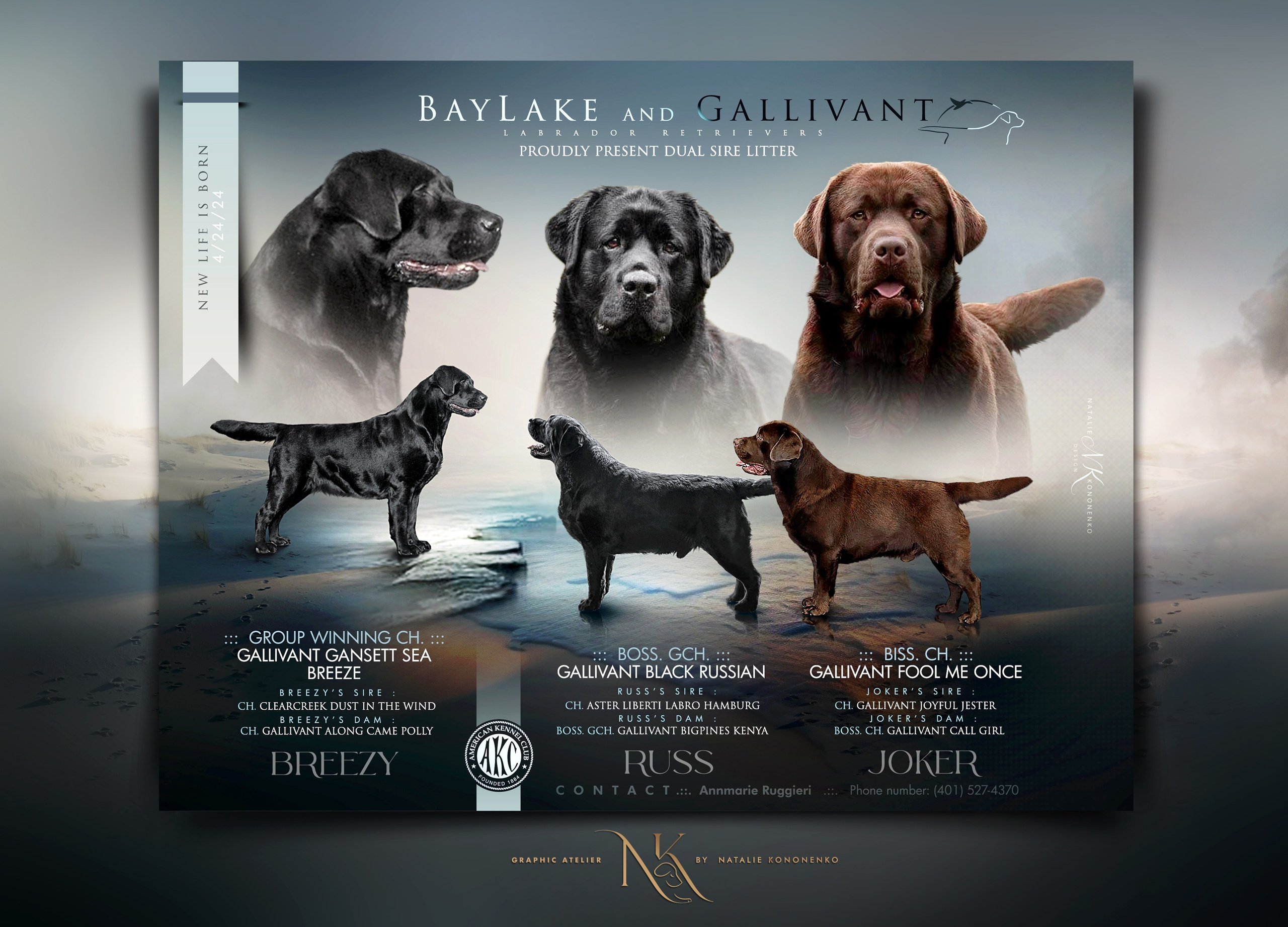 Graphics For Breeders. NK GRAPHIC ATELIER FOR BREEDERS