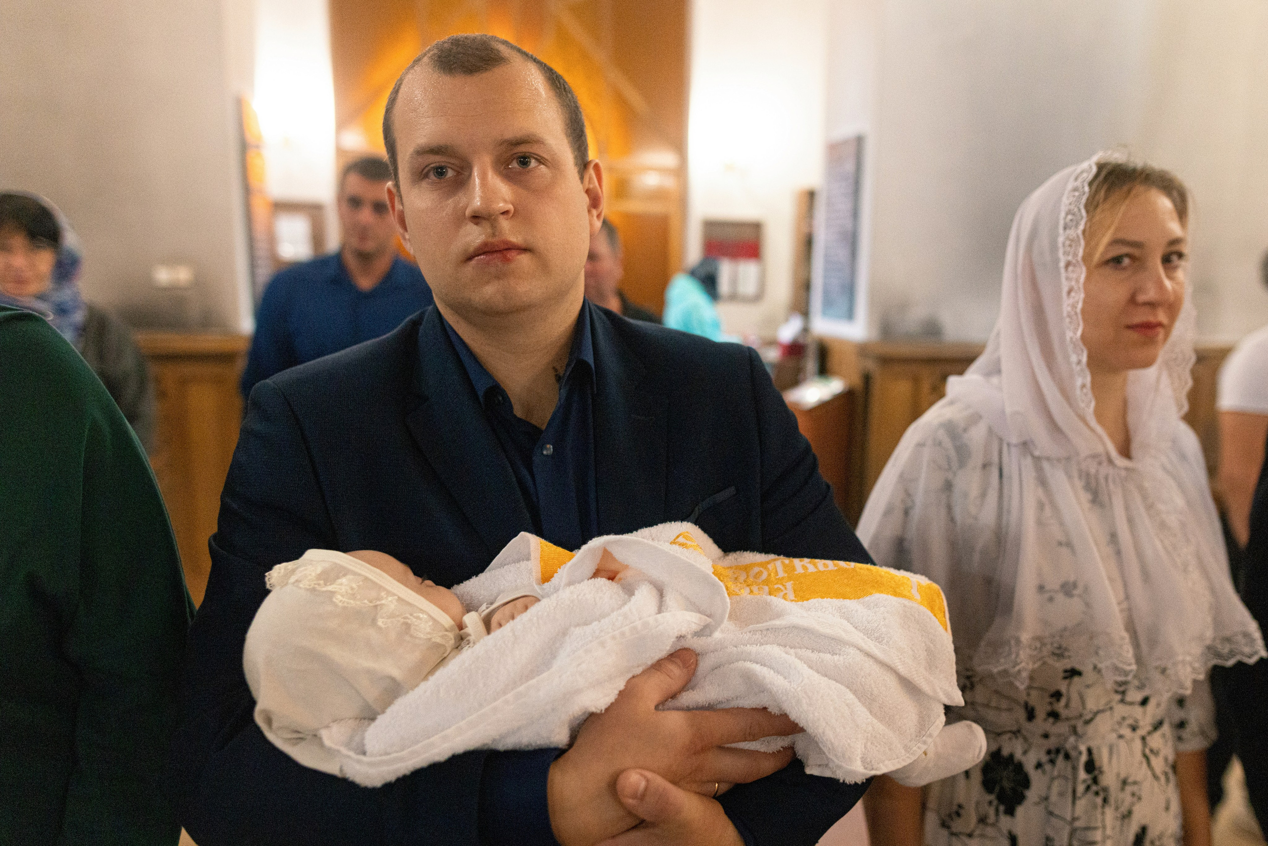 Крещение Алины. Дмитрий Шульгин, портретный фотограф в Воронеже
