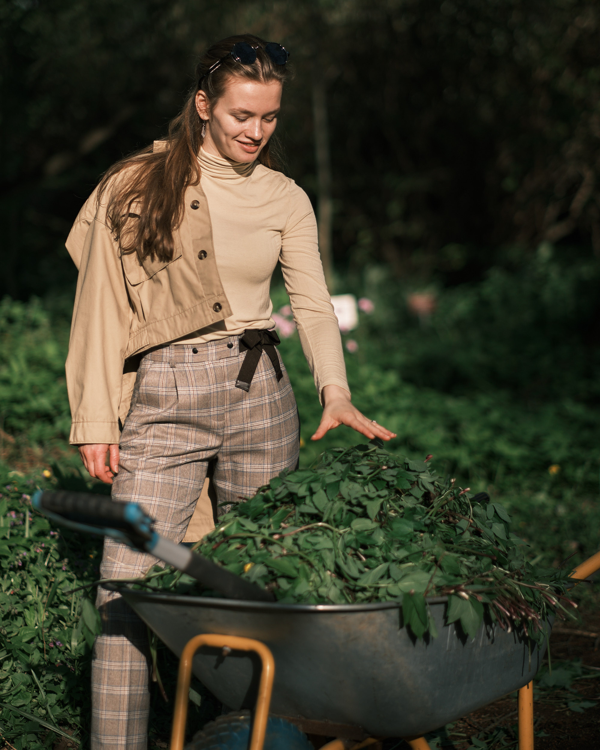 Фотосессия в Ботаническом саду МГУ. Портретная фотосъемка в Москве. Фотограф Алексей Афанасьев