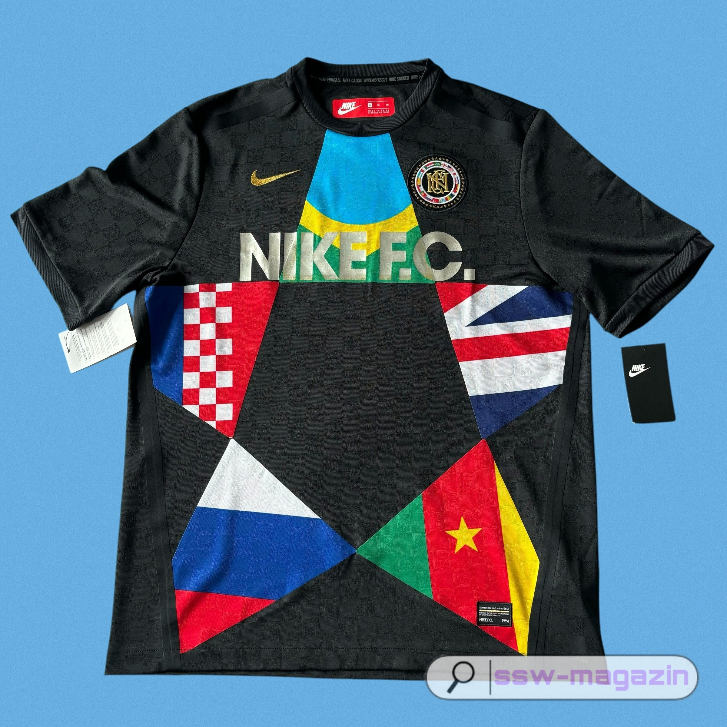 Футболка Nike FC. Футбольный магазин — ssw_magazin