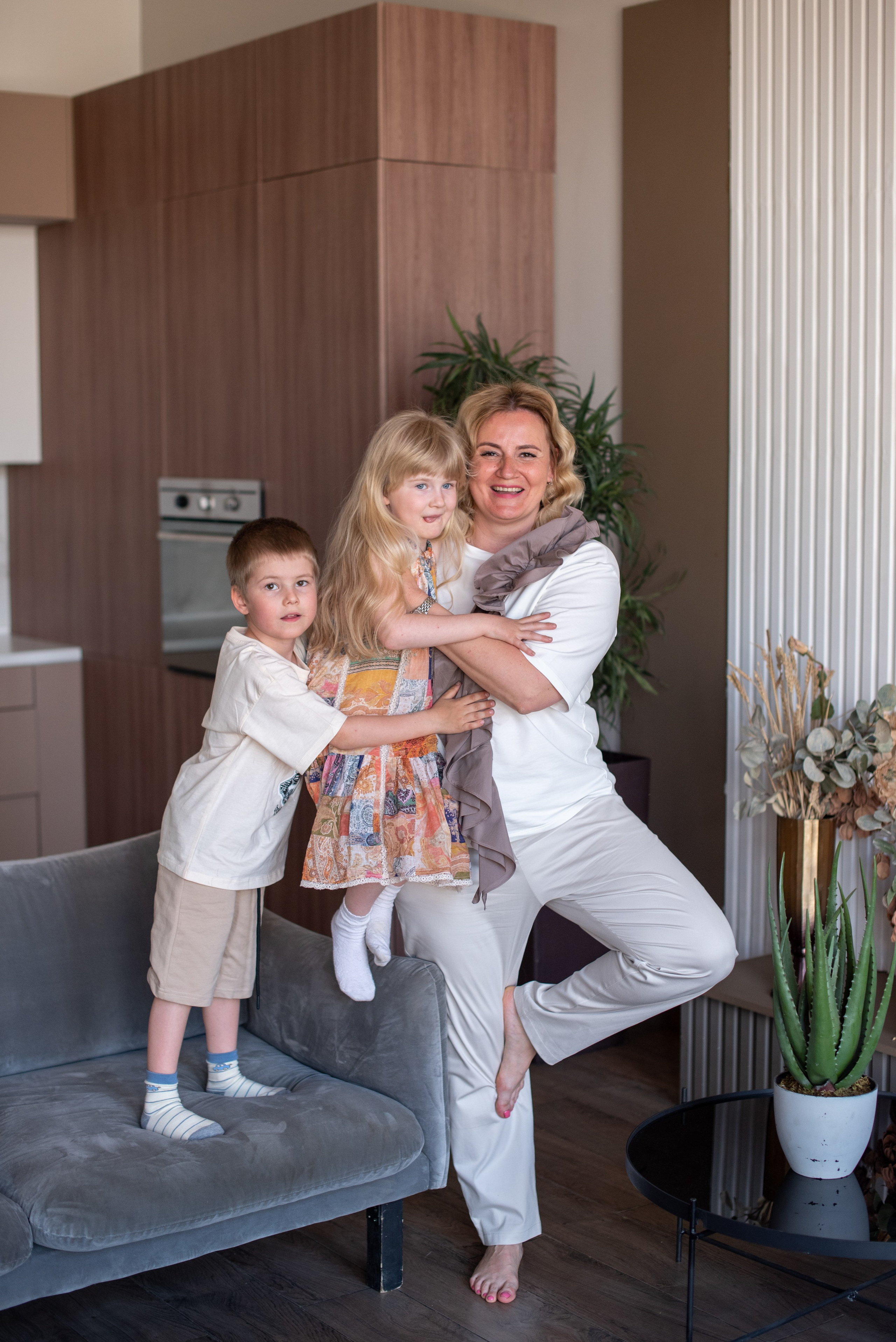 Наталья и ее большая семья. Семейный и свадебный фотограф в Москве Пугачева Ольга