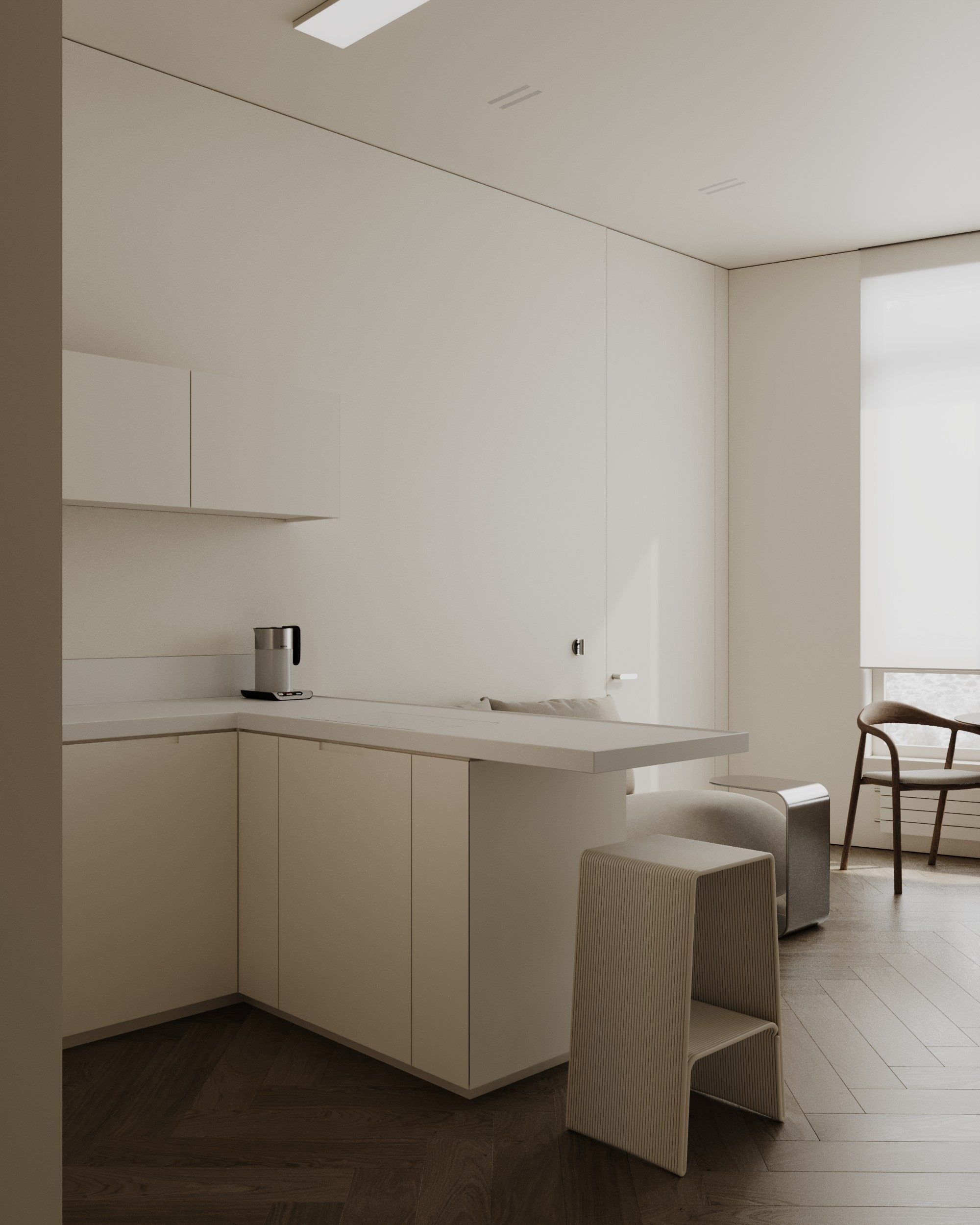 SOLE HILLS /50 sq m /23'. Интерьерное ателье numéro а