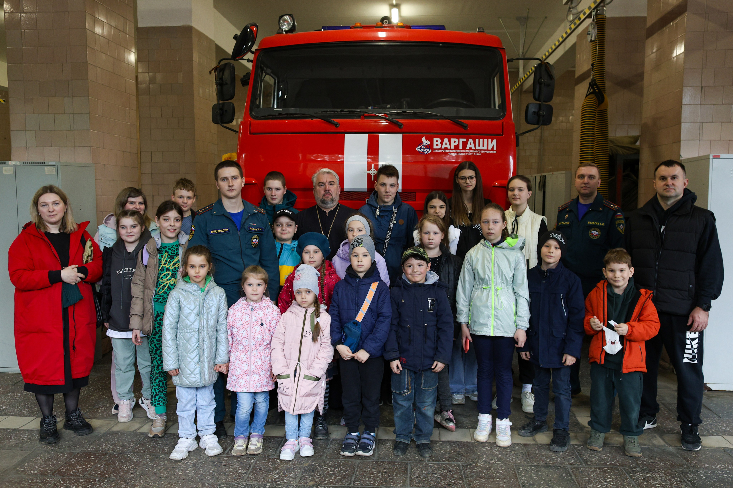Экскурсия в пожарную часть г. Воскресенск. Вознесенский храм села Барановское