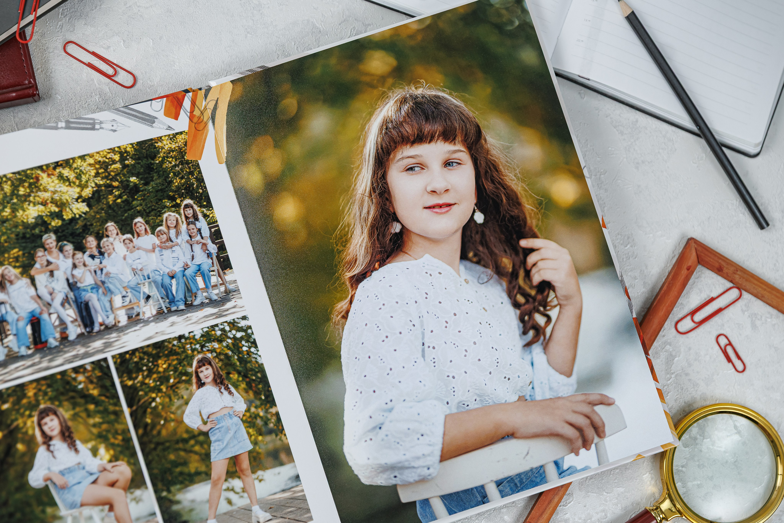 Выпускные альбомы 4 класс. Семейный и детский фотограф Комина Елена, Власиха, Одинцово