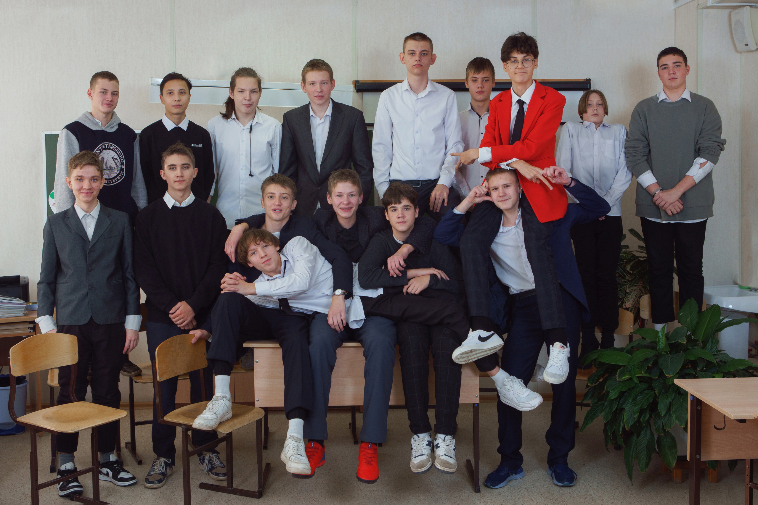 Фотосессия для 9В, лицей 28. Фотомастерская Воробьевых