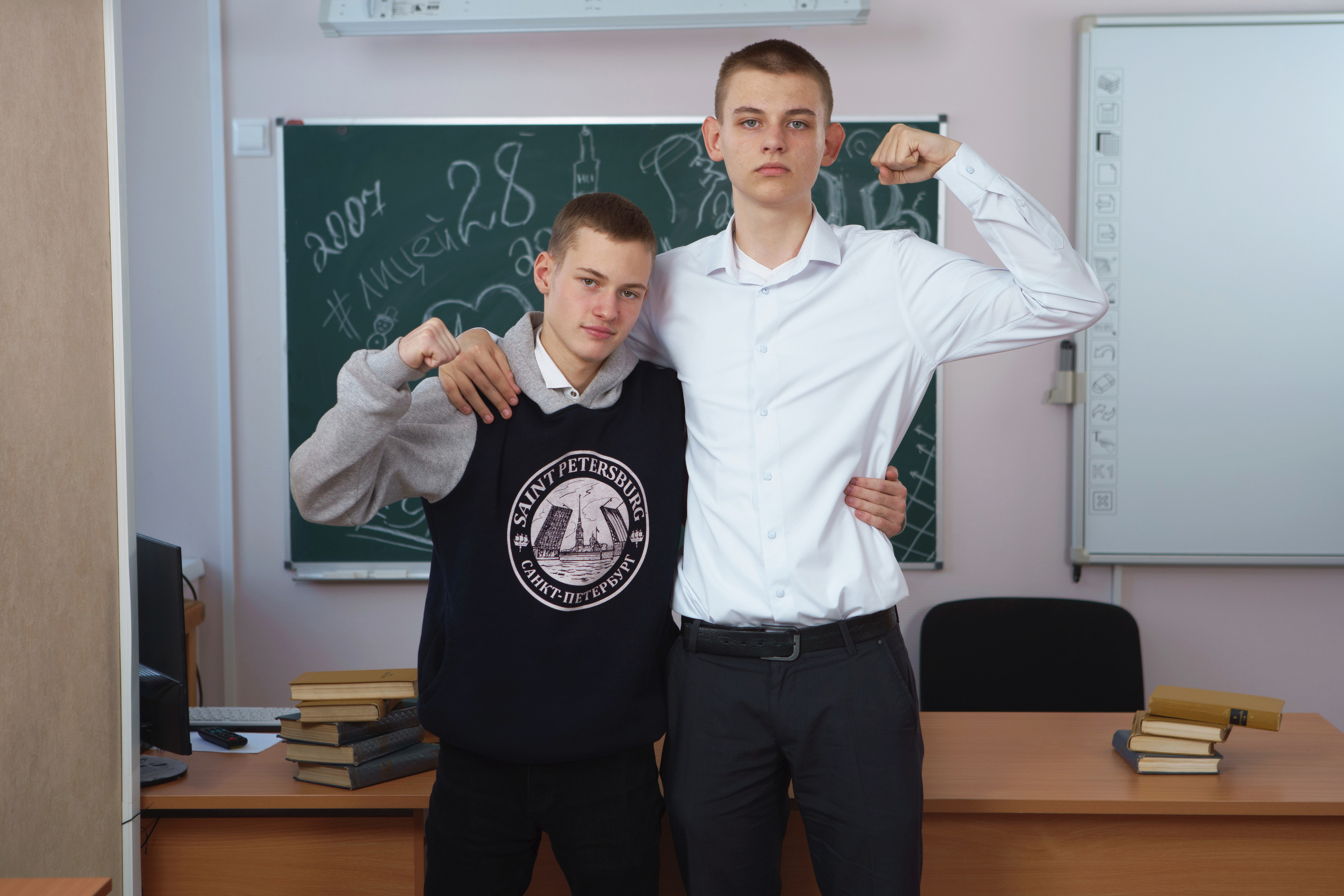 Фотосессия для 9В, лицей 28. Фотомастерская Воробьевых