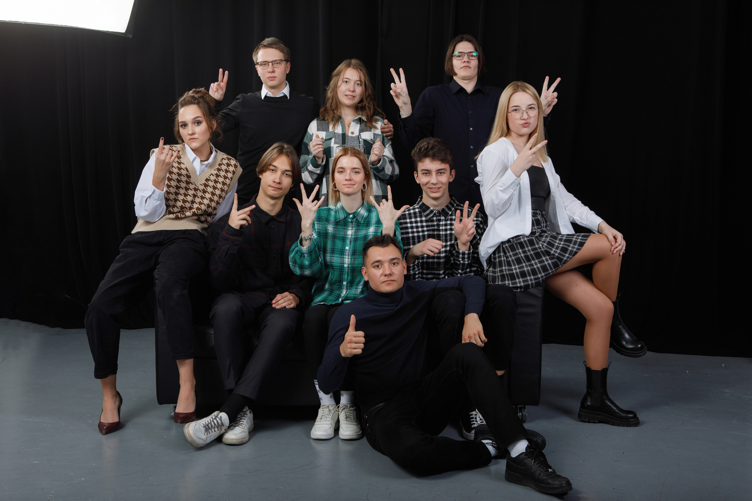 Фотосессия в студии. Фотомастерская Воробьевых