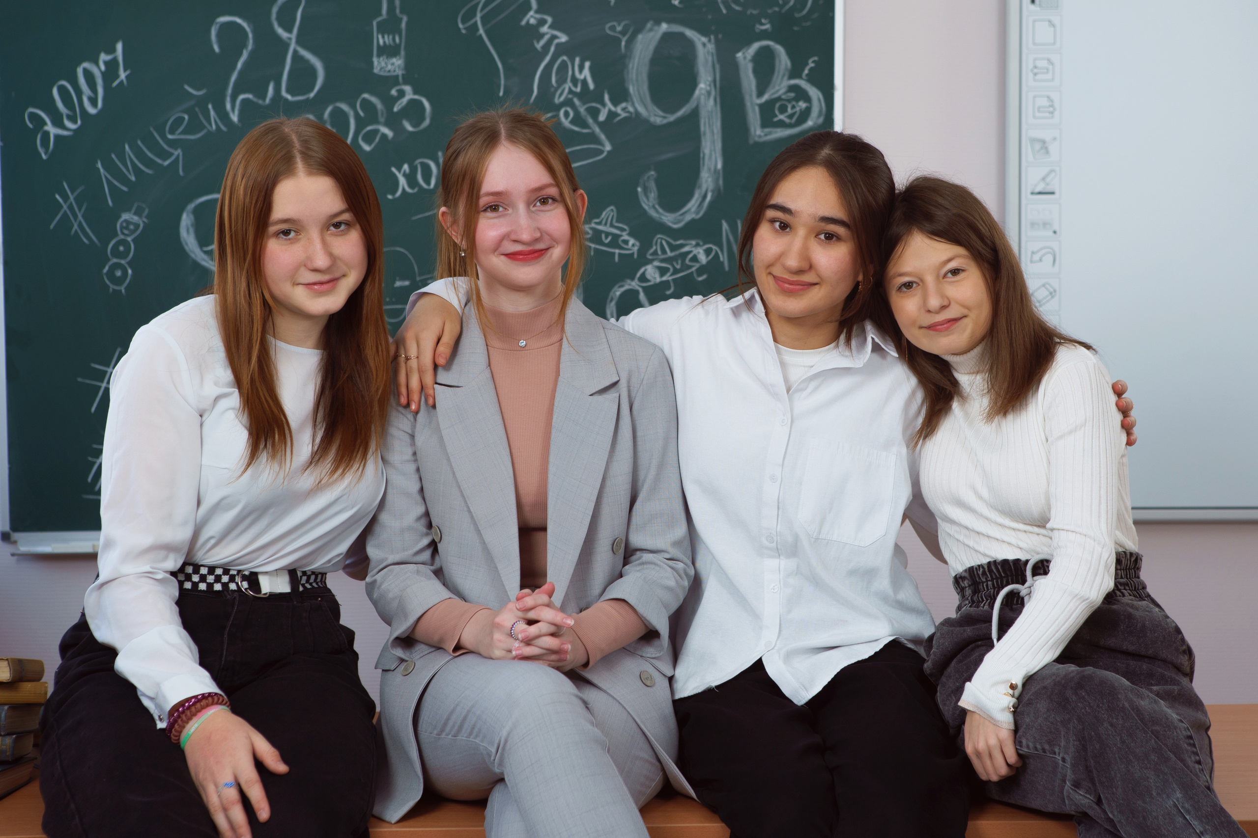 Фотосессия для 9В, лицей 28. Фотомастерская Воробьевых