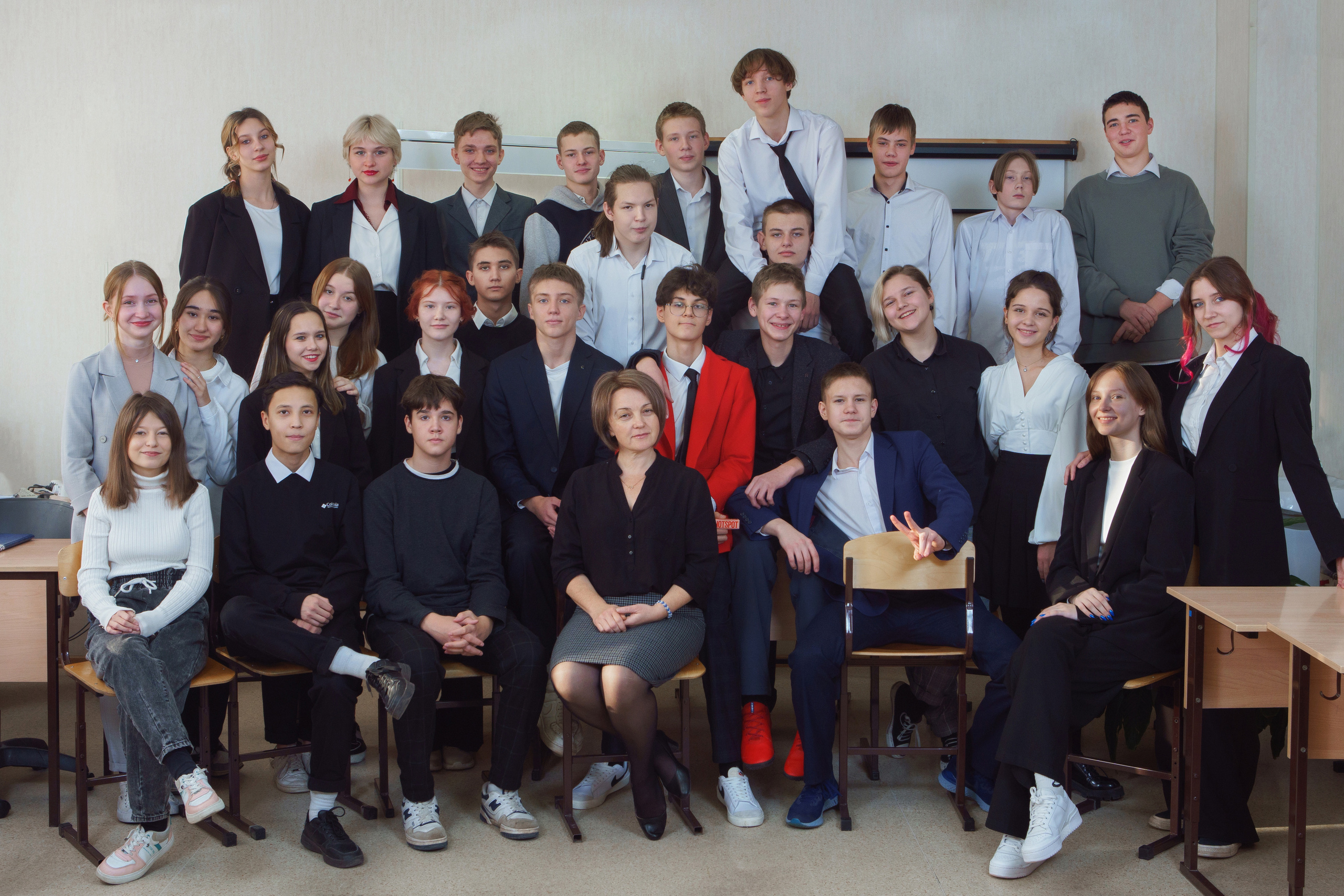 Фотосессия для 9В, лицей 28. Фотомастерская Воробьевых