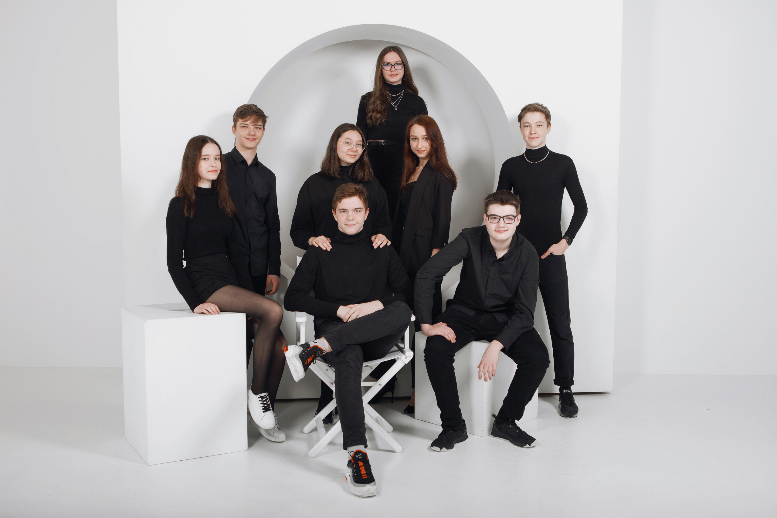 Фотосессия в студии. Фотомастерская Воробьевых