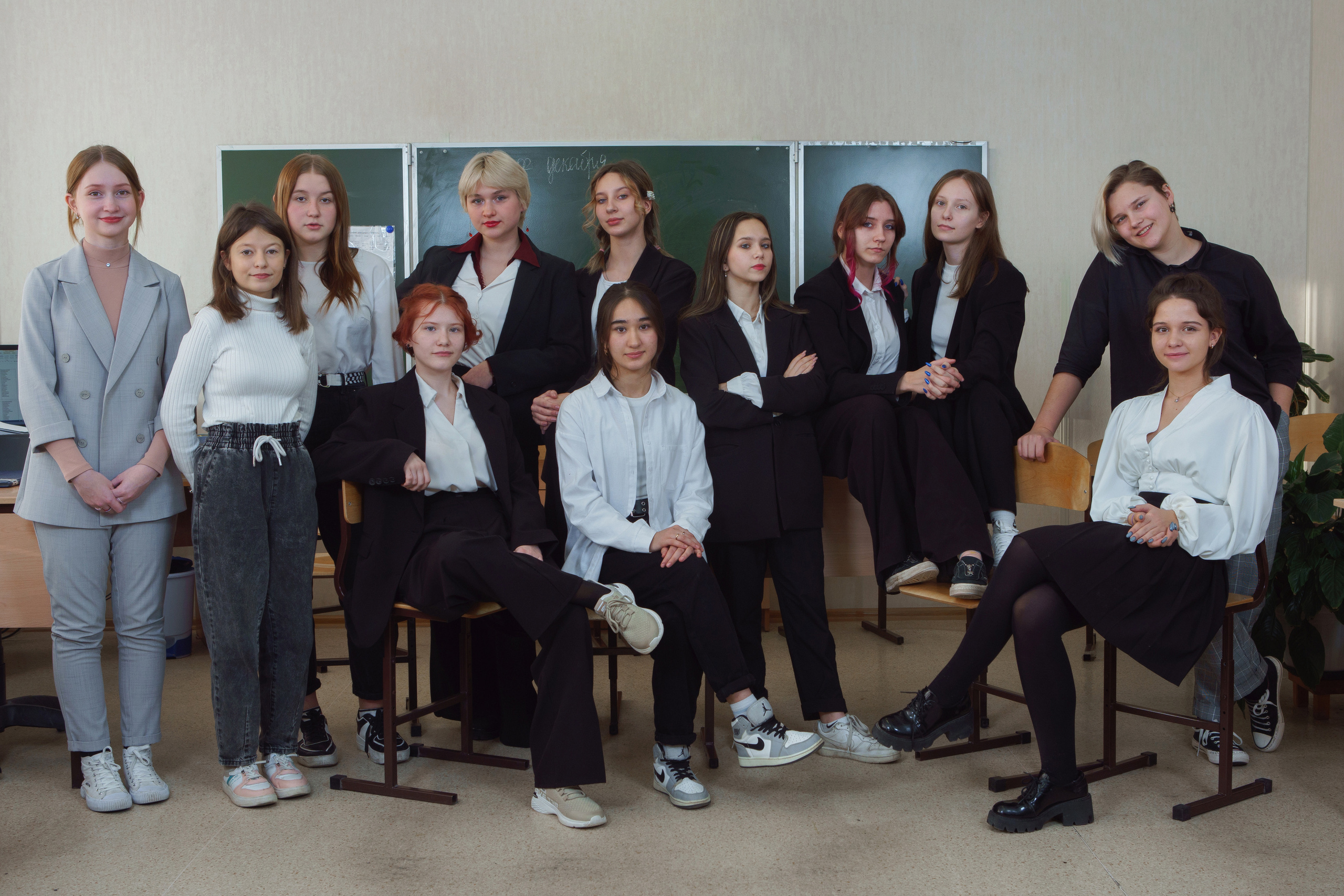 Фотосессия для 9В, лицей 28. Фотомастерская Воробьевых