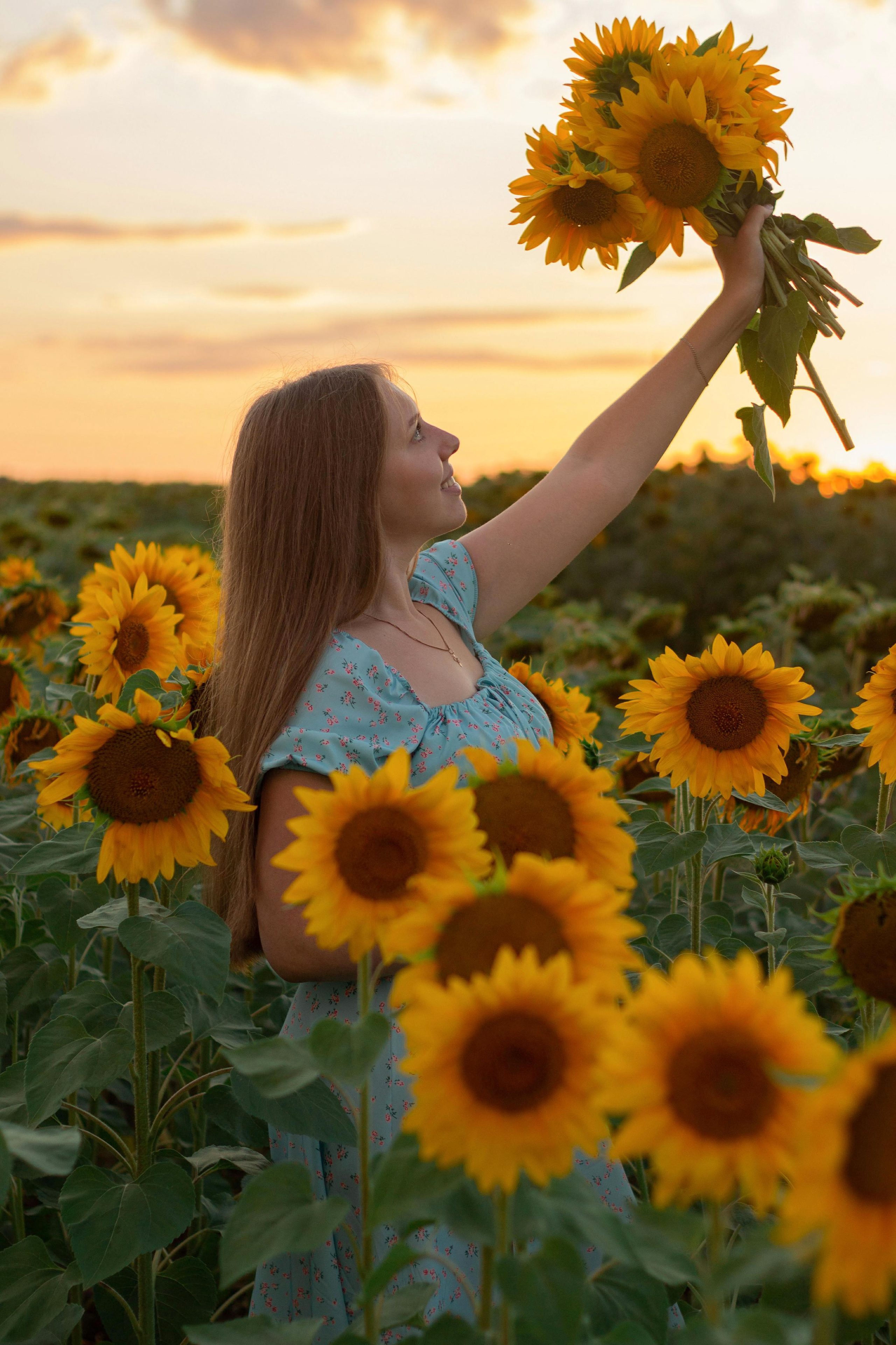 Фотосессия в подсолнухах. Детский и семейный фотограф в Уфе Зинаида Вольштейн