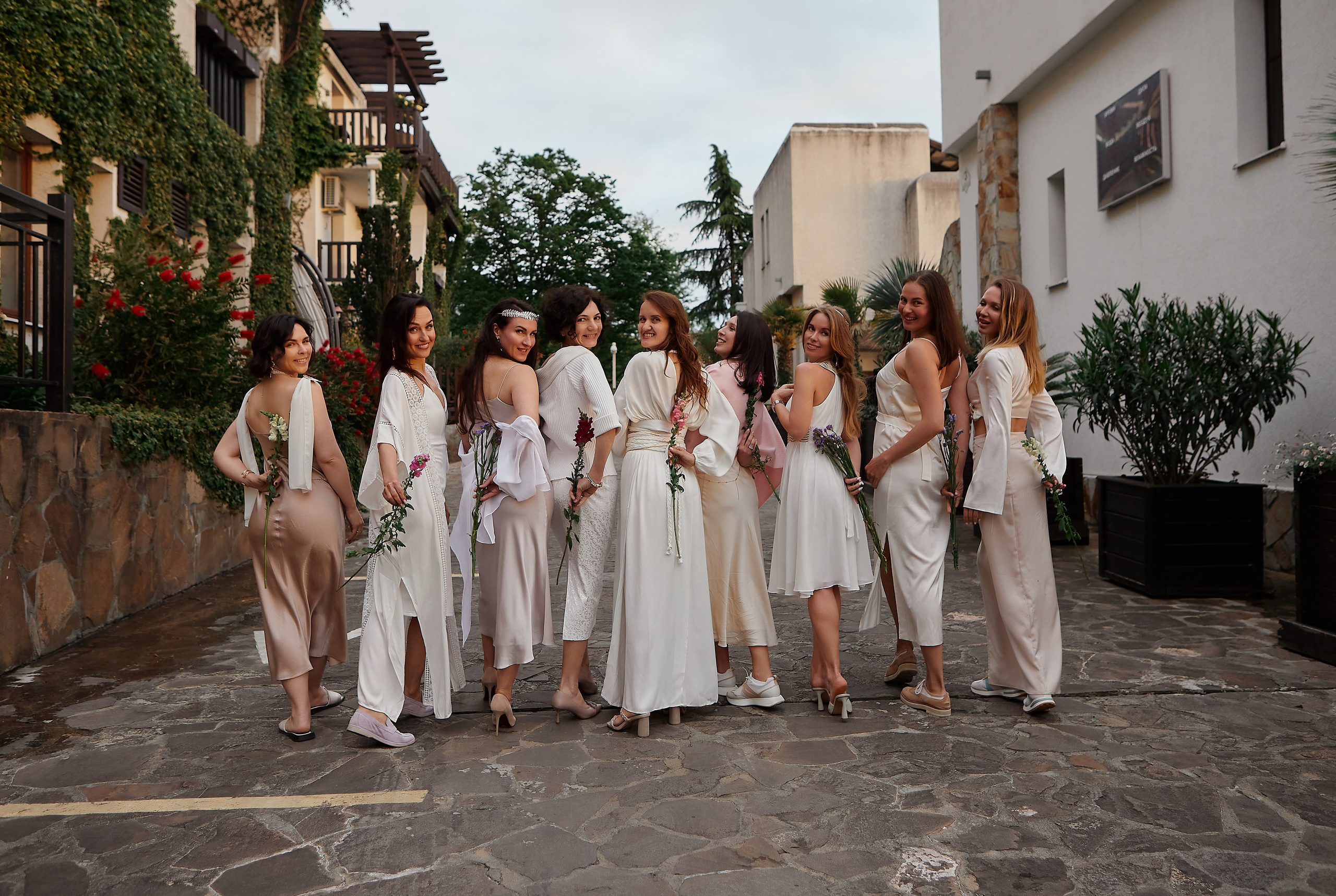 Девичник Santorini. Свадебный и семейный фотограф в Сочи-Красной поляне Ларионова Анна