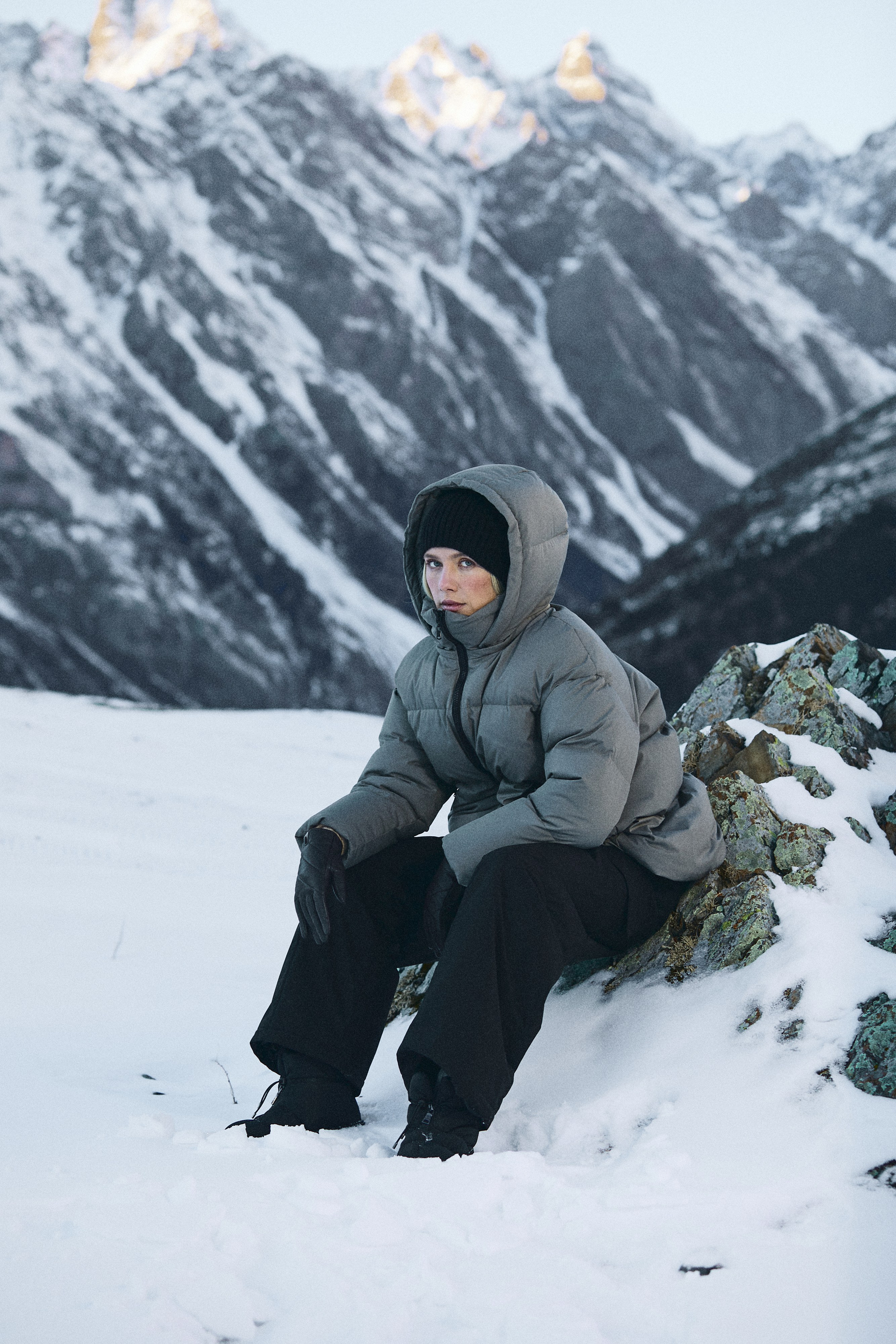 Имиджевая съемка для бренда. Фотограф Продюсер в горах КБР / Москва Нальчик Горы