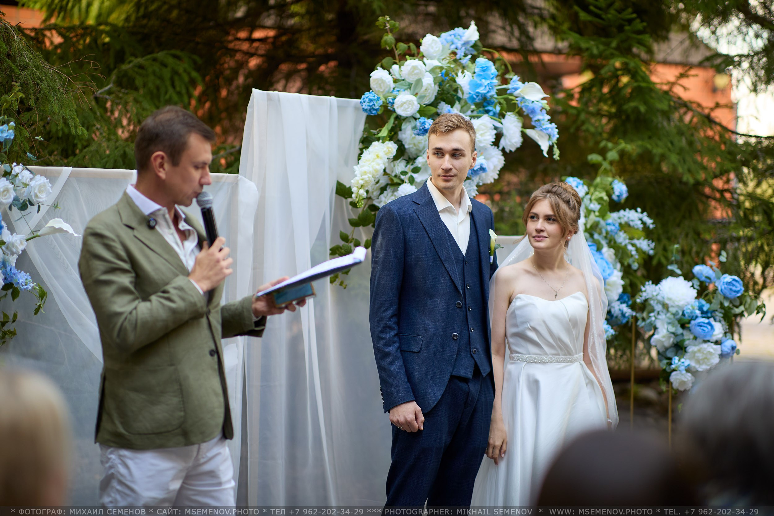 Анонс Свадьбы Марии и Арсения. Photographer for business Mikhail Semenov. Aqua photo studio, photo school