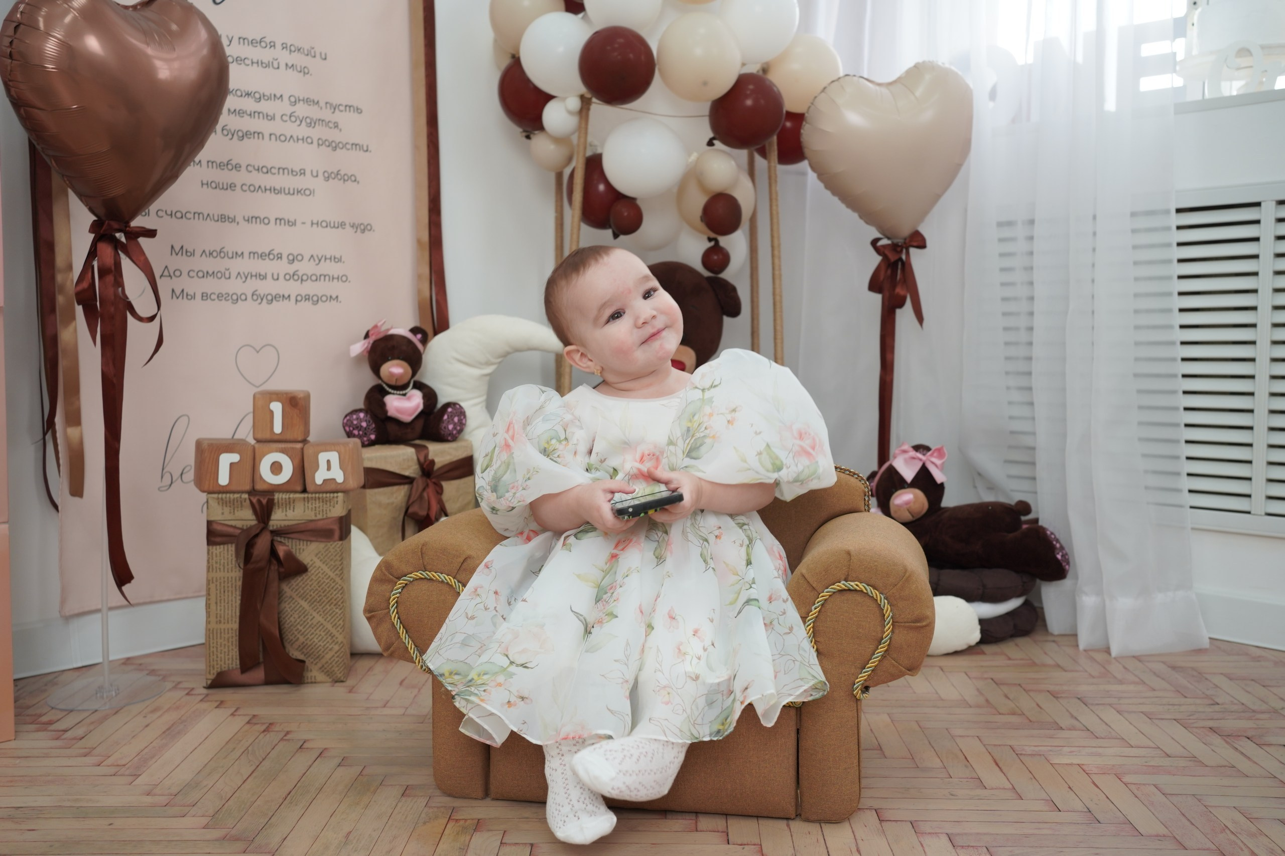 Фотоссесия на Годик для Девочки. Детская Фотостудия ГОДОВАСИКИ в Санкт-Петербурге фотосесия на годик