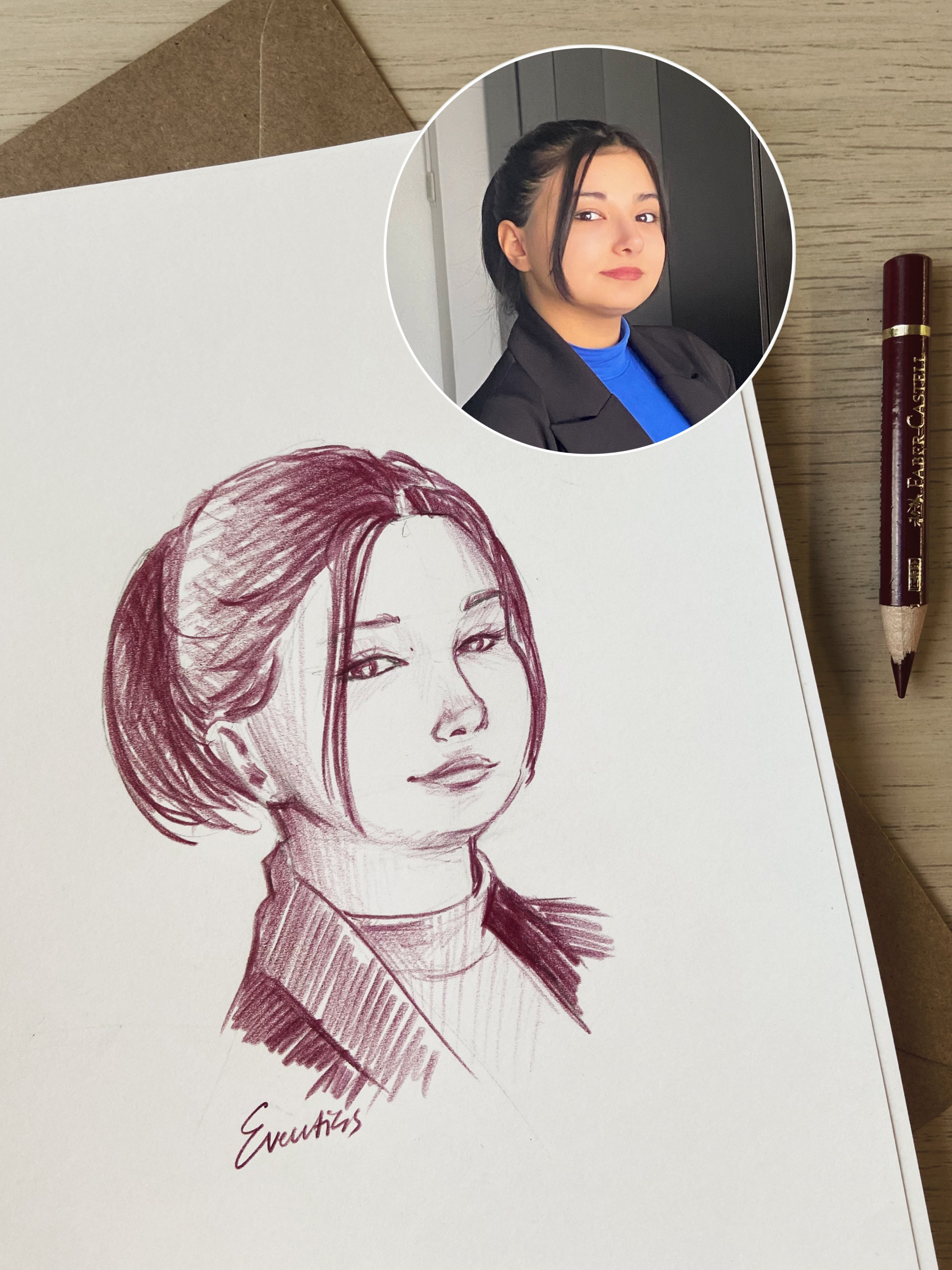 Рисунки и быстрые портретные скетчи за 15 мин вас ваших гостей. Eventiss art agency| Художники и арт-услуги на мероприятие Москва и МО