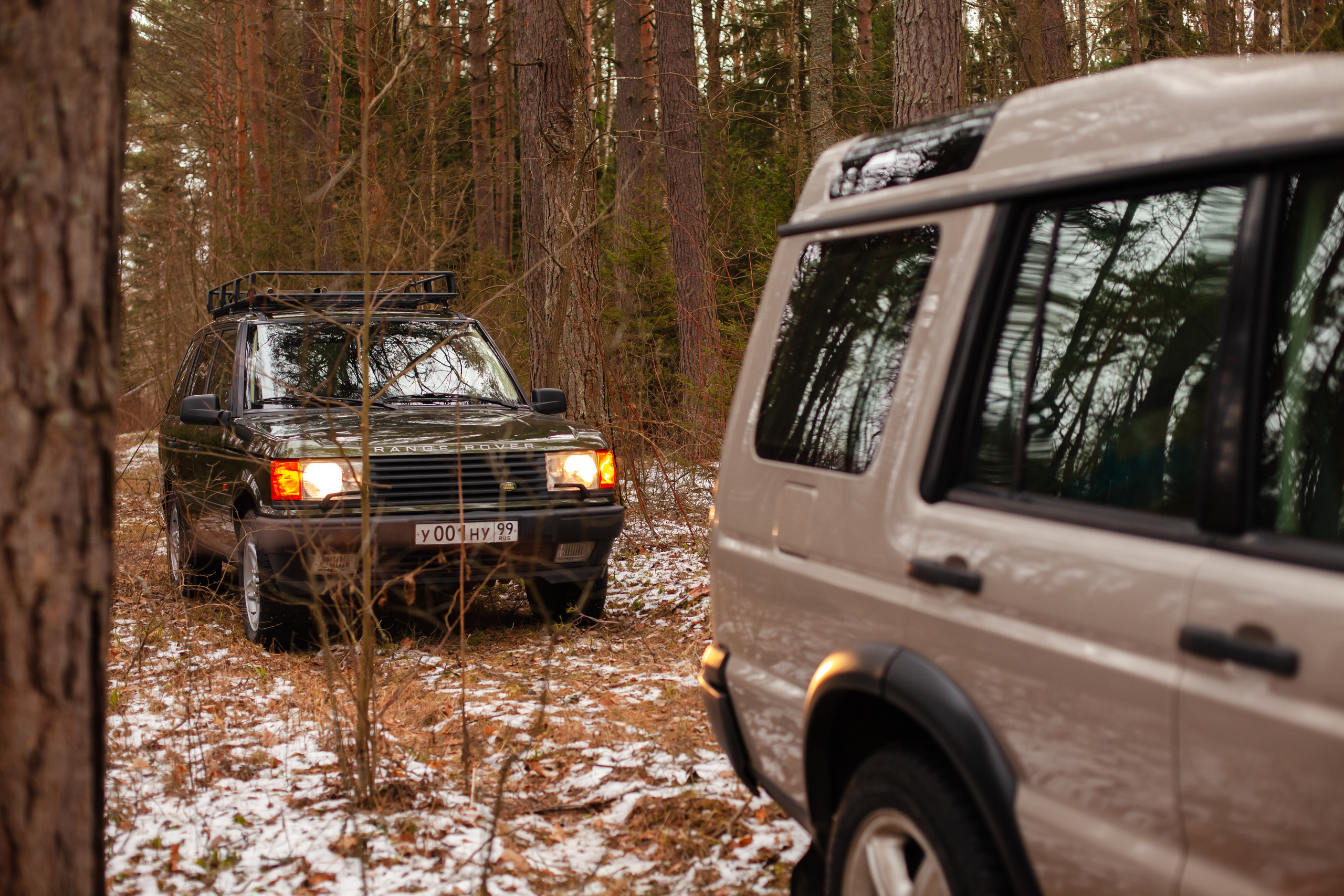За ёлкой на двух Land Rover. Фотограф Сергей Лукьянов @xapeton_photo Москва