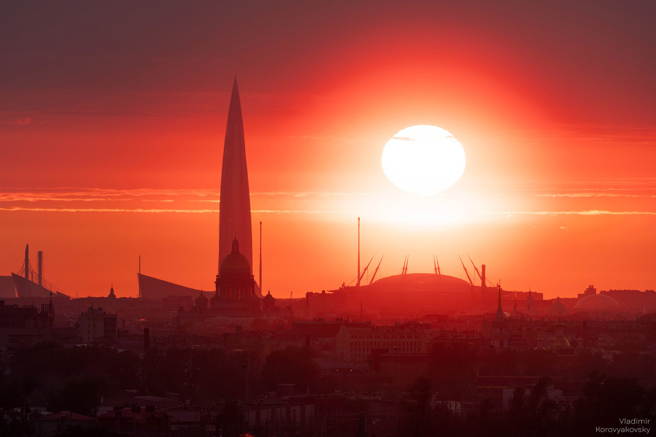 City landscape. Photographer Vladimir Korovyakovsky
