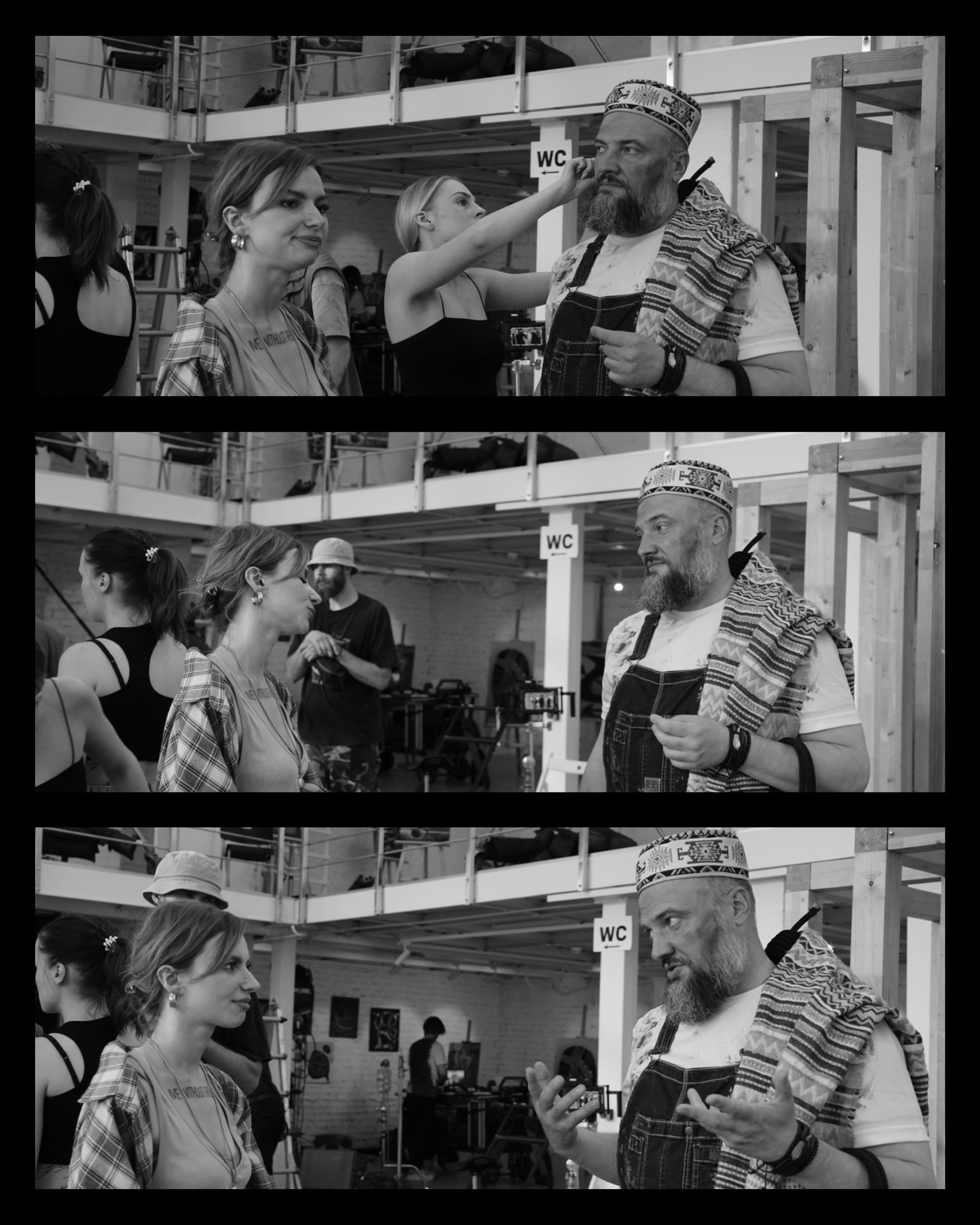 За кадром — Сериал " Стерва ". Beardy Pix