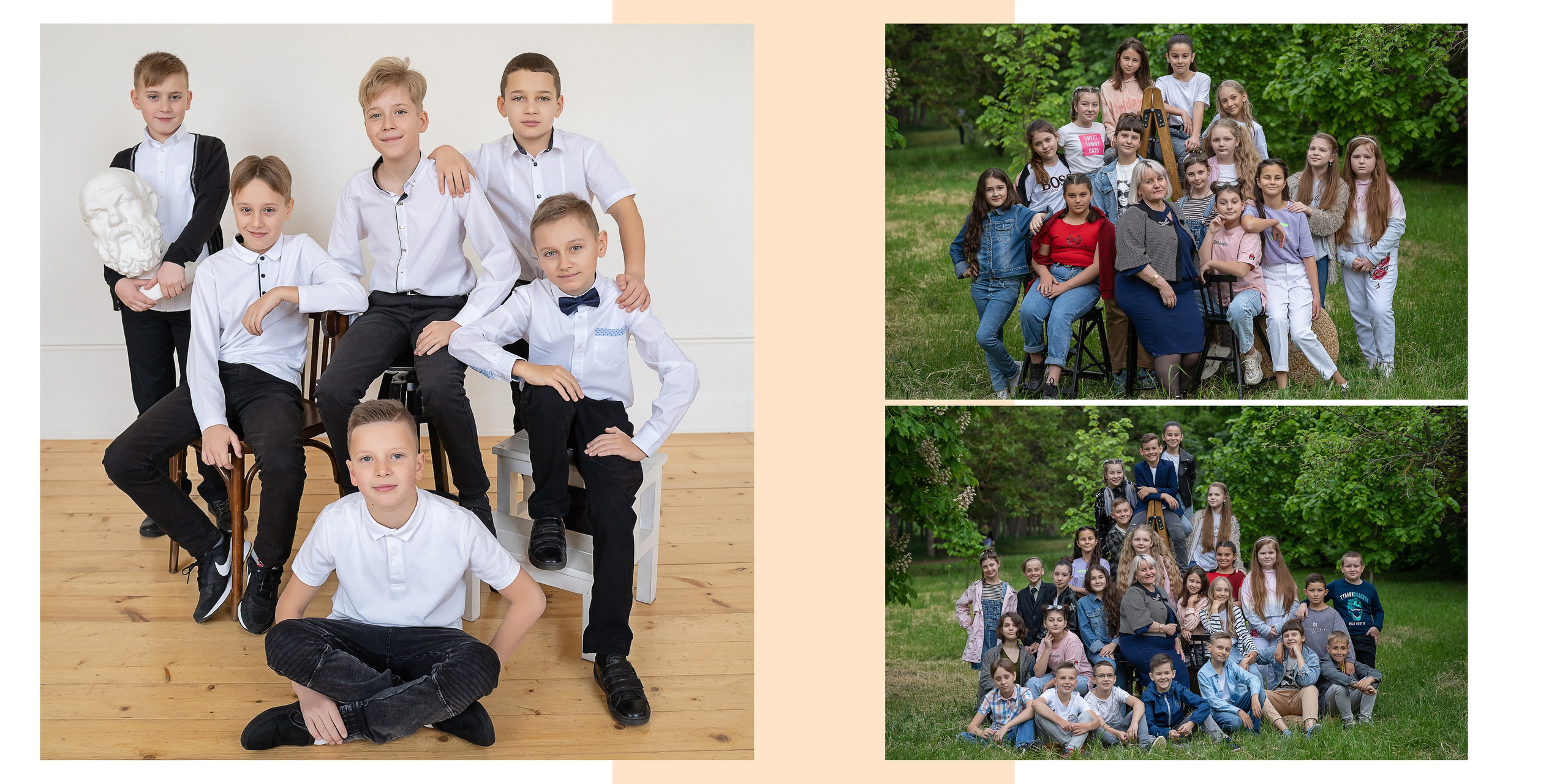 Школьные фотокниги. Детский и школьный фотограф Тюмени Наталья Максимова