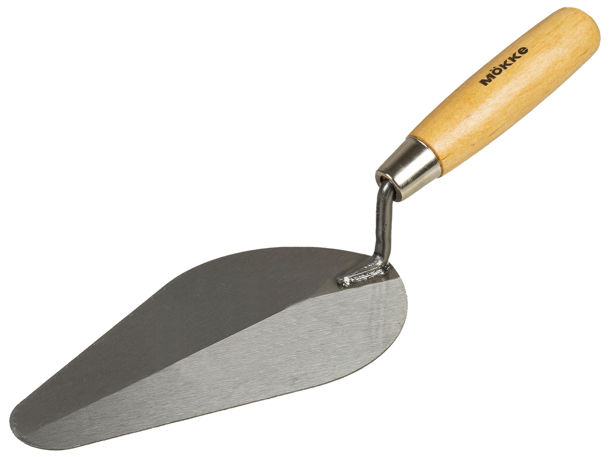 кельма полукруглая с деревянной ручкой