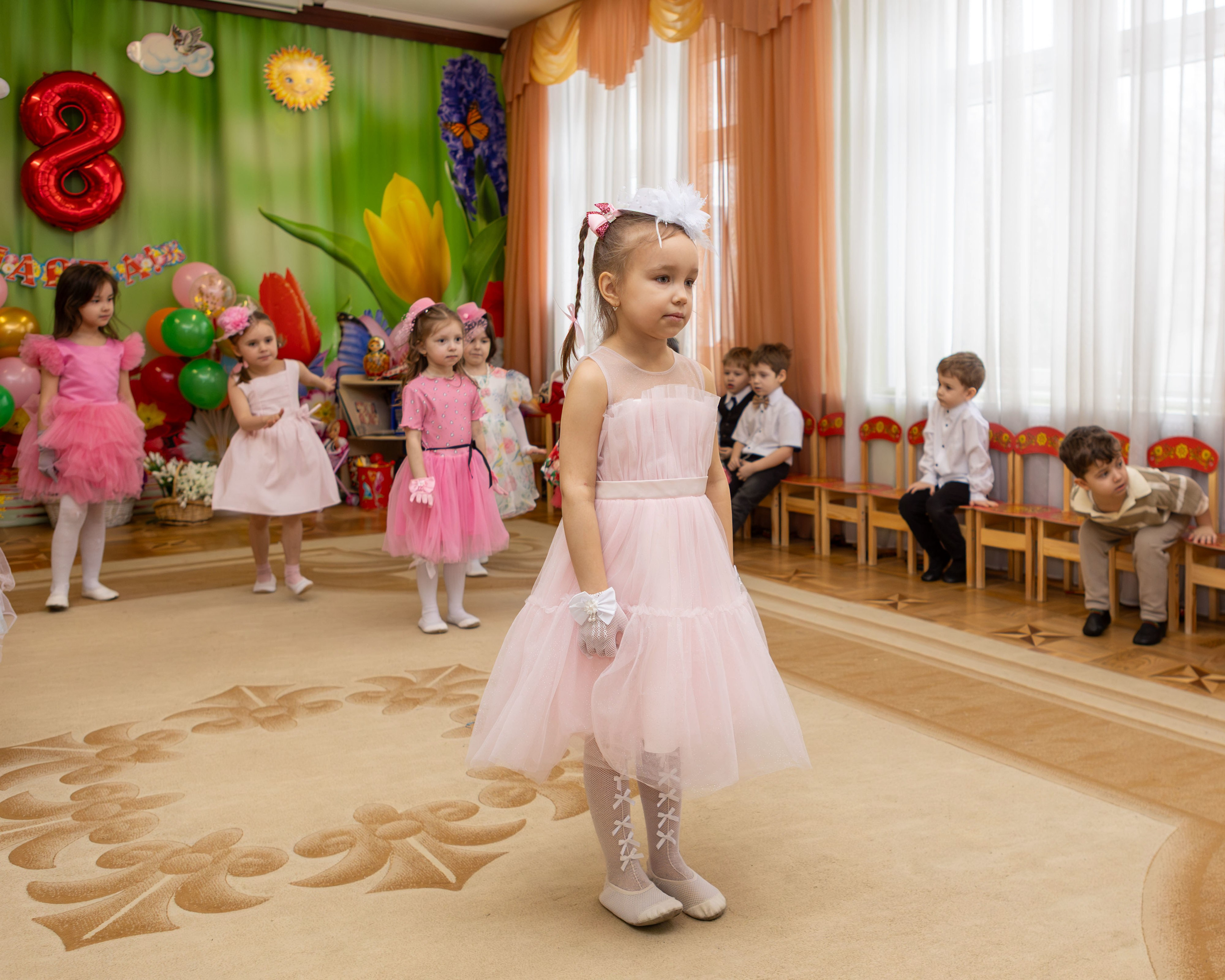 Утренник 8 Марта в детском саду № 1164 — группа «Сверчки»