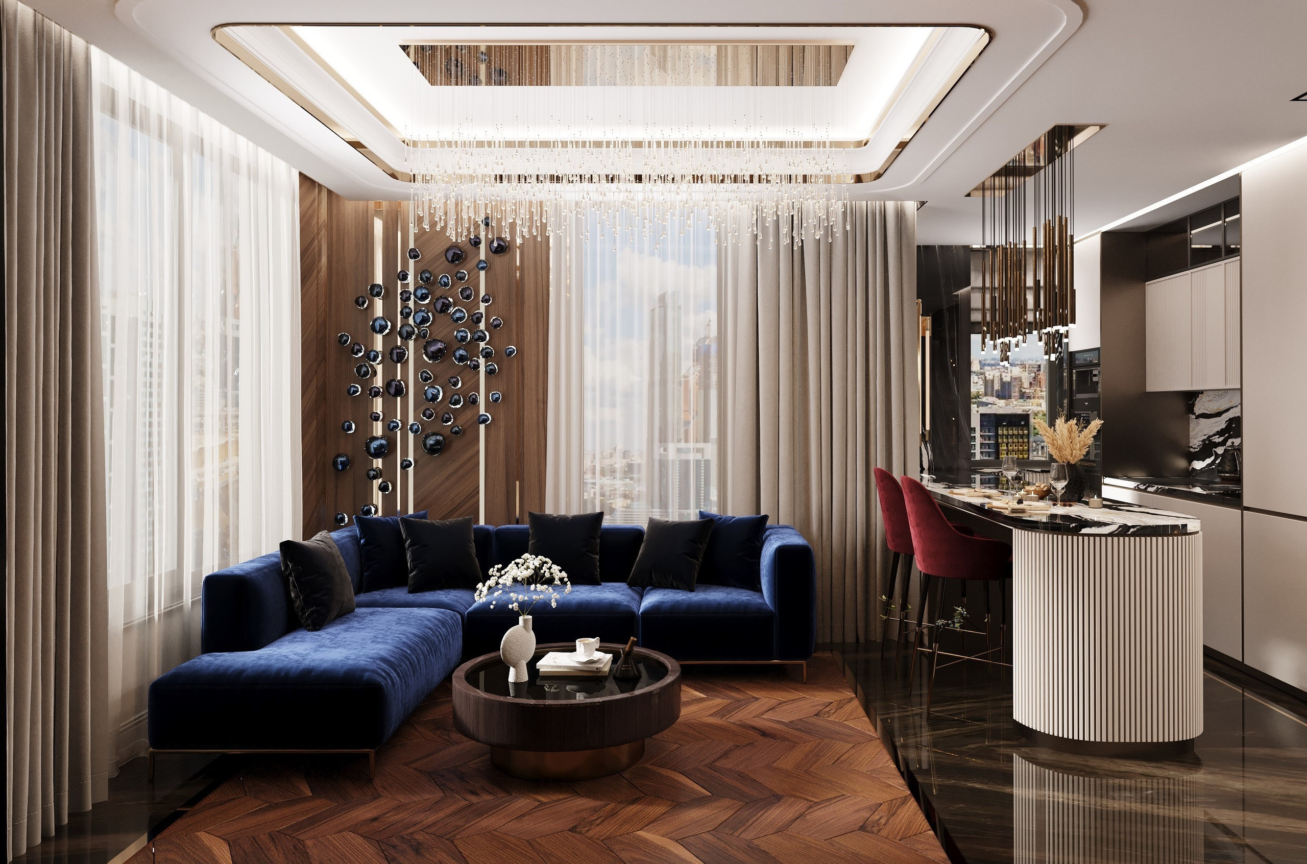 Портфолио. Модерн Муф: студия интерьерного дизайна