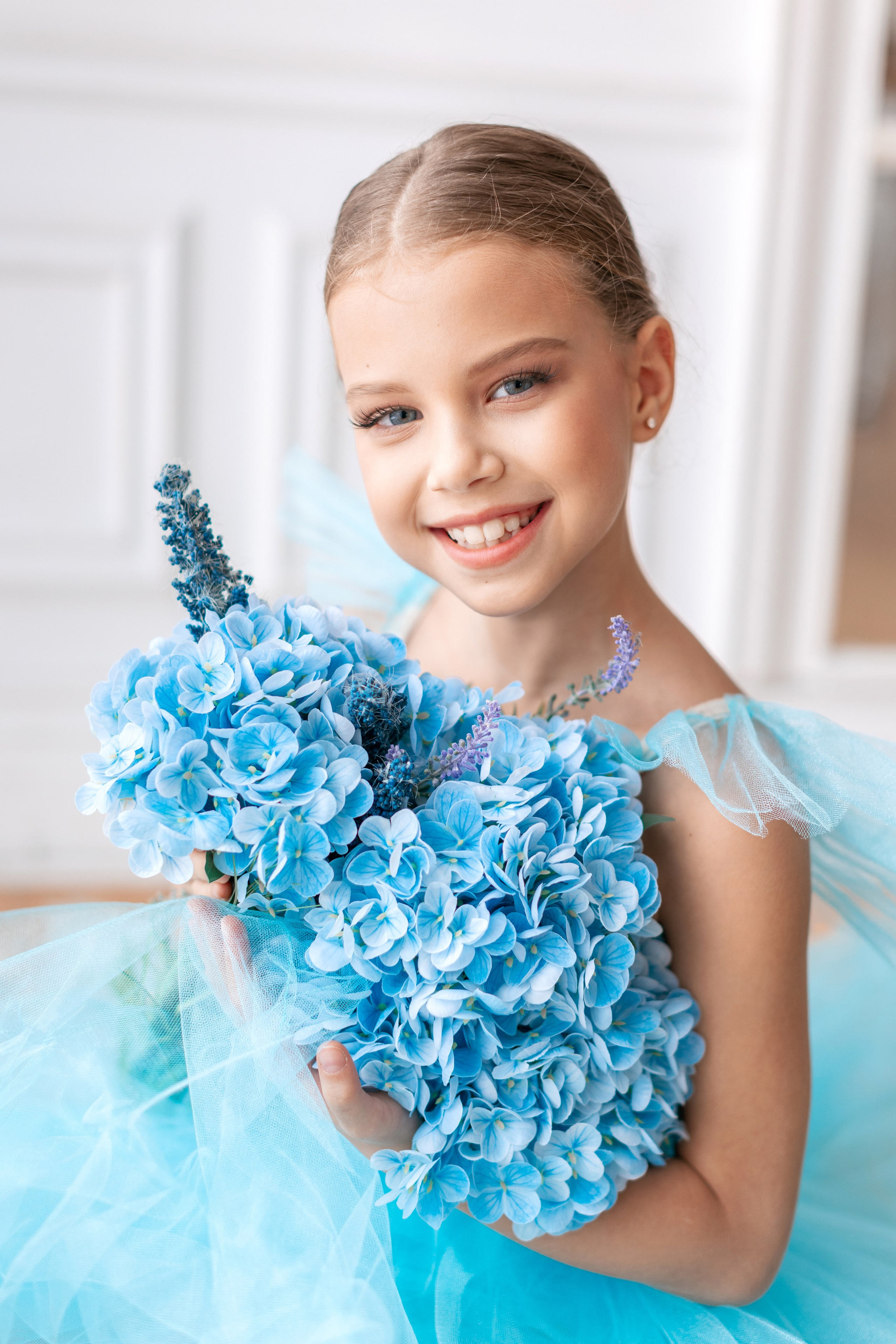 Балетное платье «Лазурное» (рост до 140 см). Балетный фотограф Алина Ханько — Душа Балета