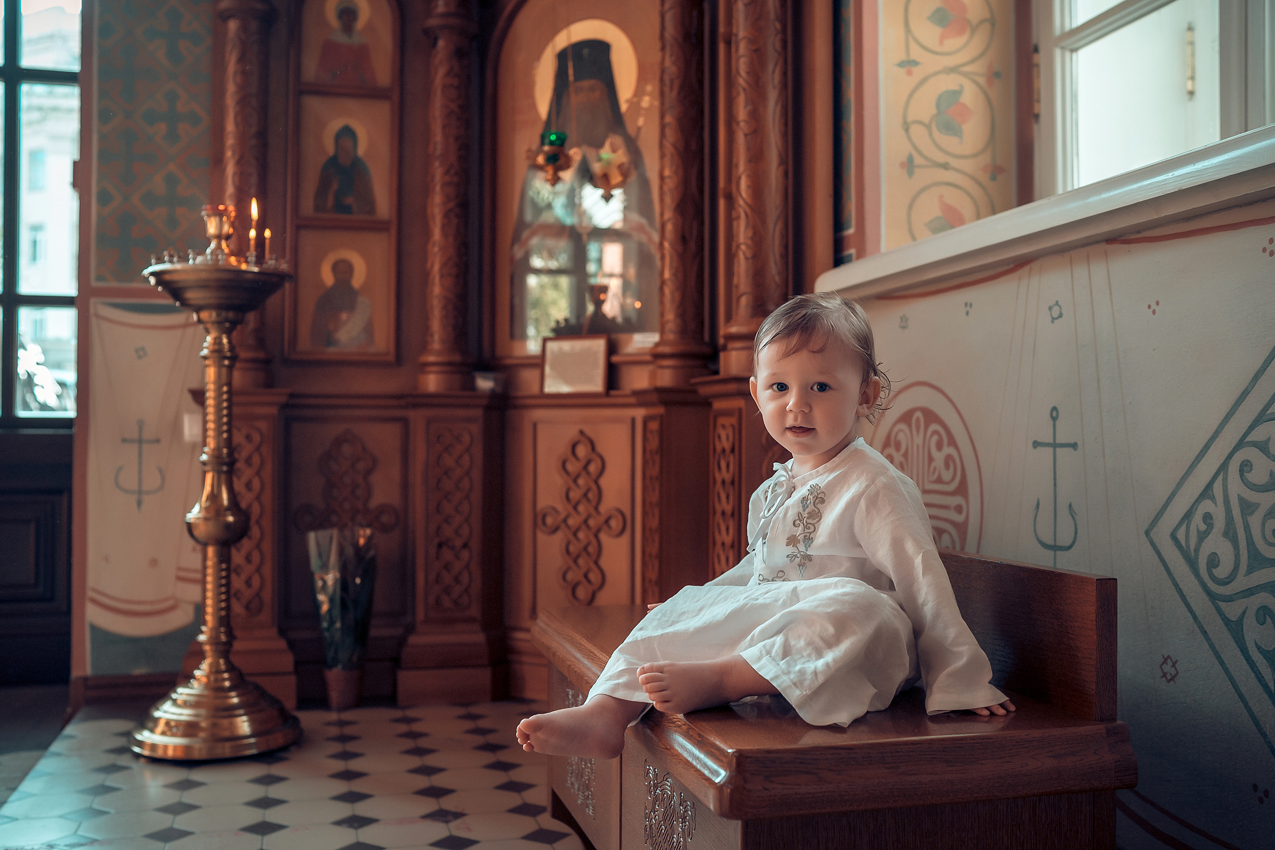 Крещение Матвея. Фотограф на Крещение и Венчание в Красноярске Рамазанова Юлия
