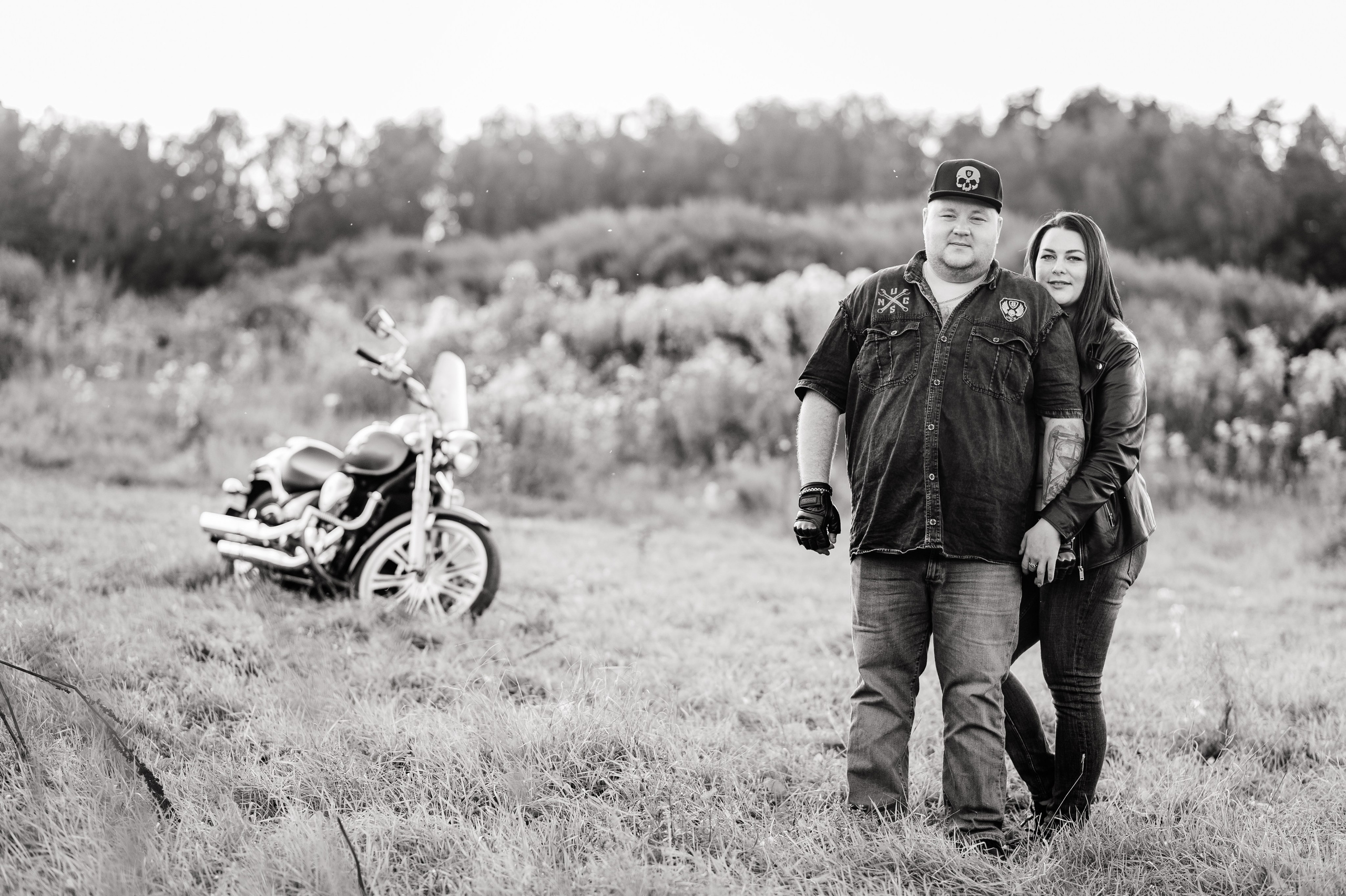 Наталья, Сергей… и чоппер. Дмитрий Черяник свадебный и семейный фотограф