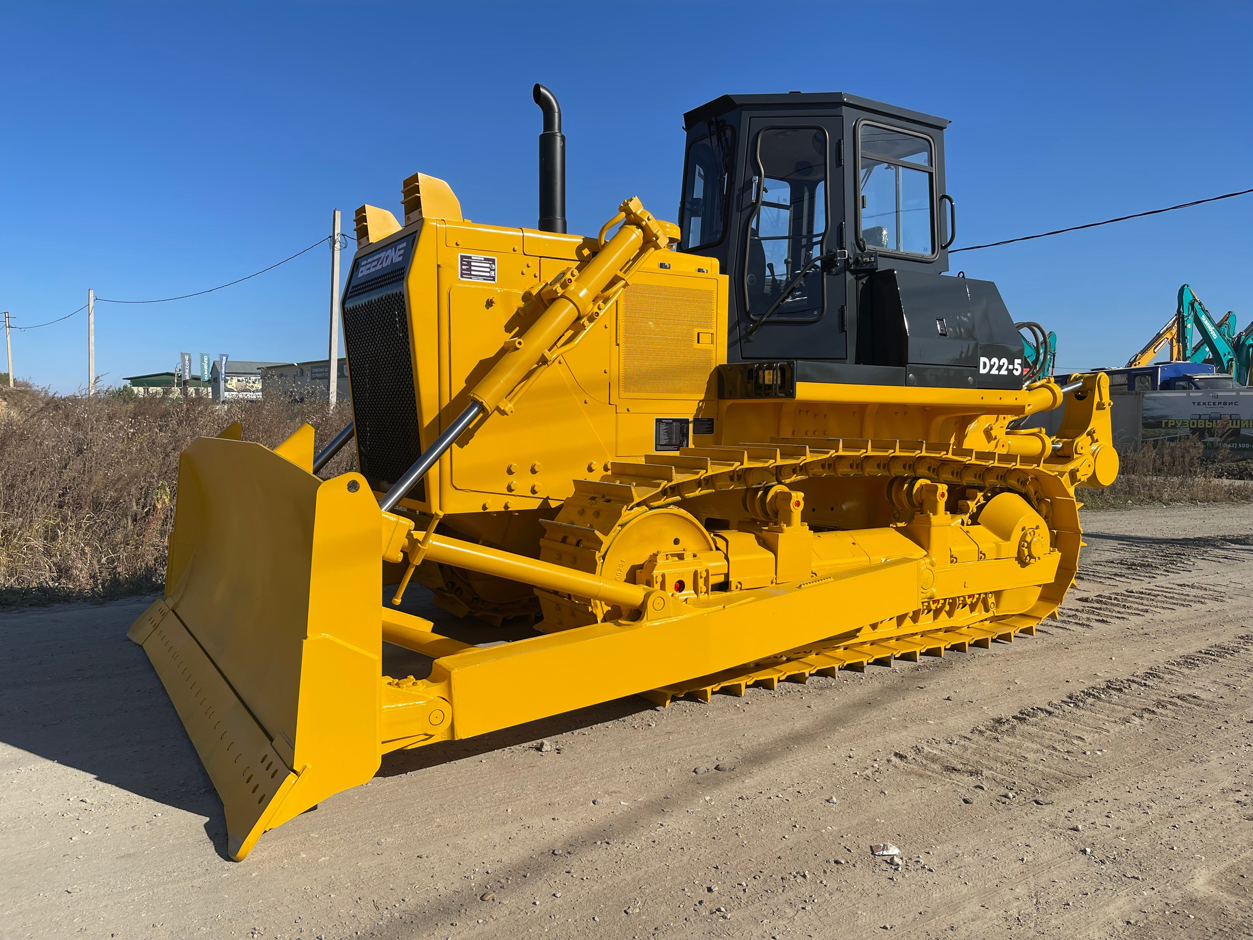 Фото бульдозеры D22-5. Продажа и обслуживание грузовой техники и спецтехники в г. Новосибирск компания СТИ