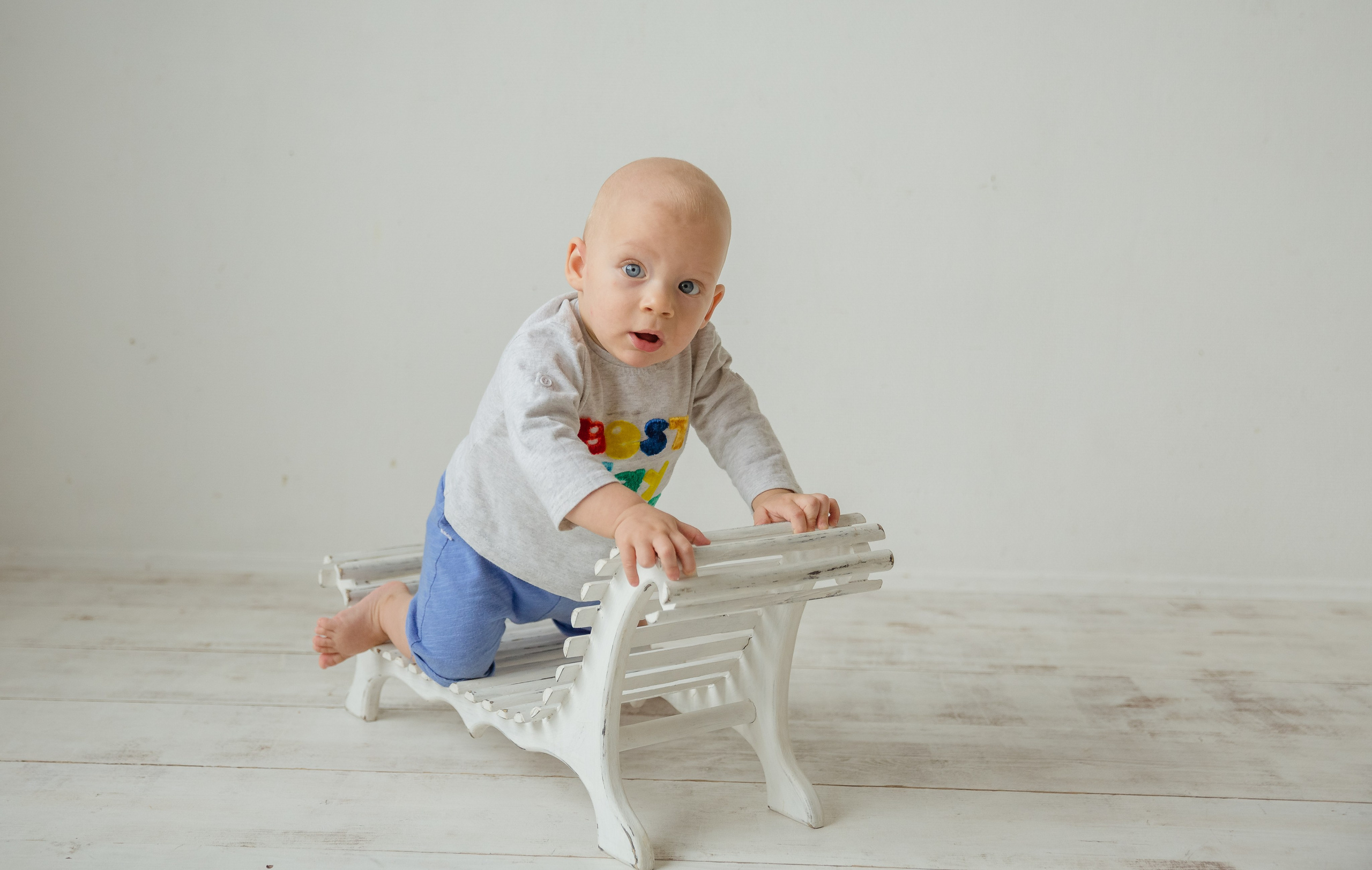 Фотосессия малышей до года