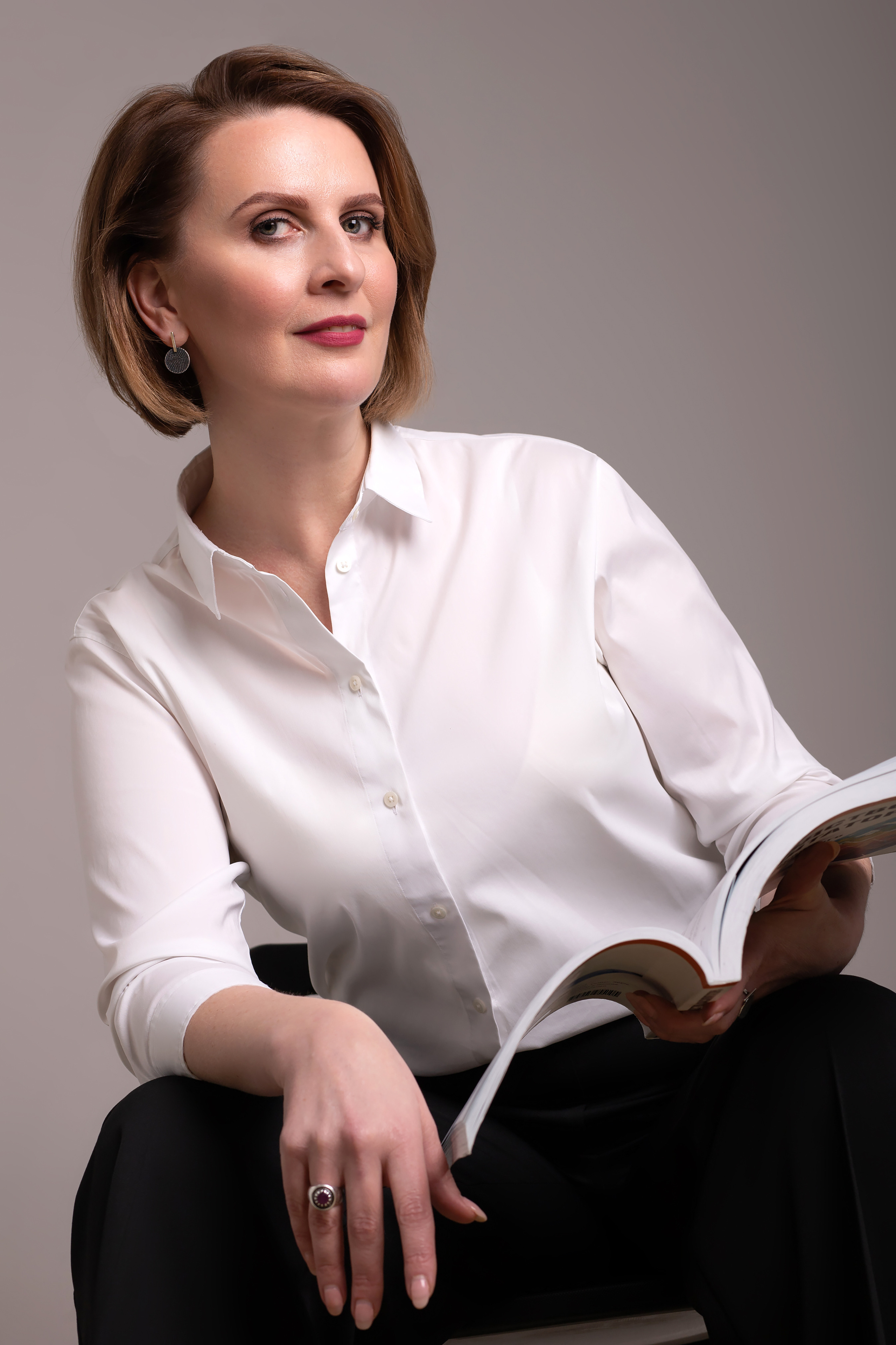 Фотосессия в деловом стиле для Татьяны