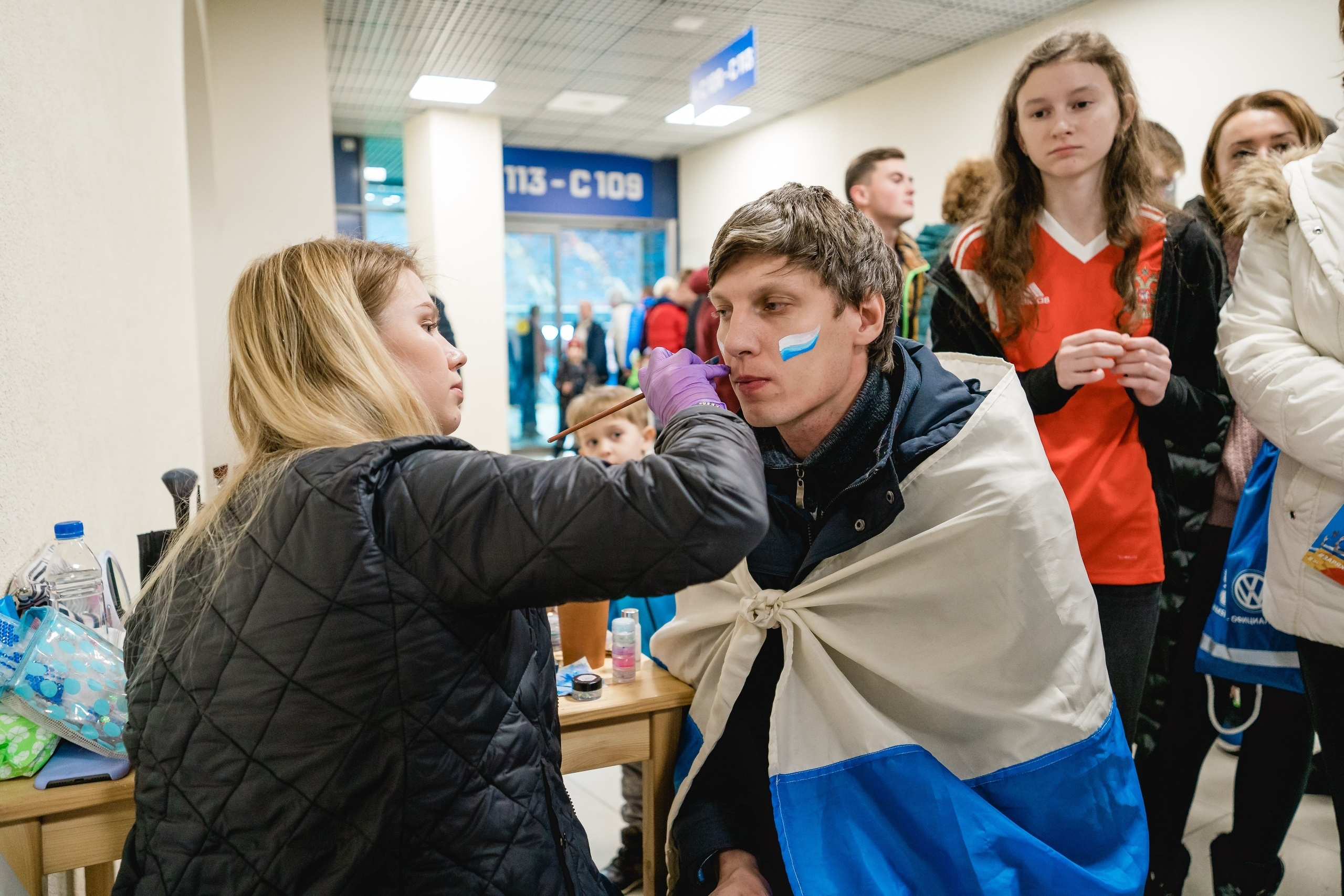 Volkswagen на футбольном матче Россия — Бельгия. Святослав Буньков | фотограф