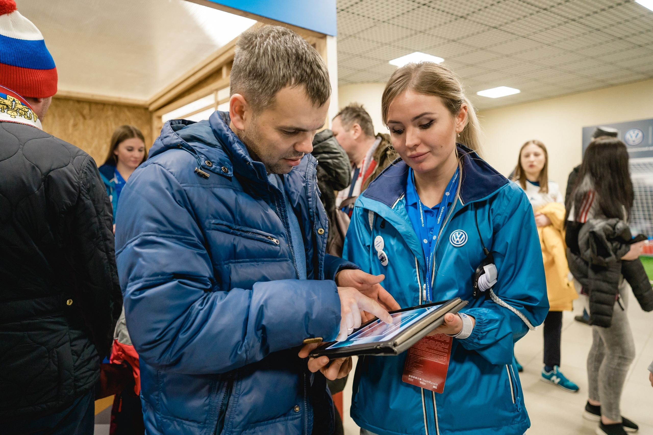 Volkswagen на футбольном матче Россия — Бельгия. Святослав Буньков | фотограф