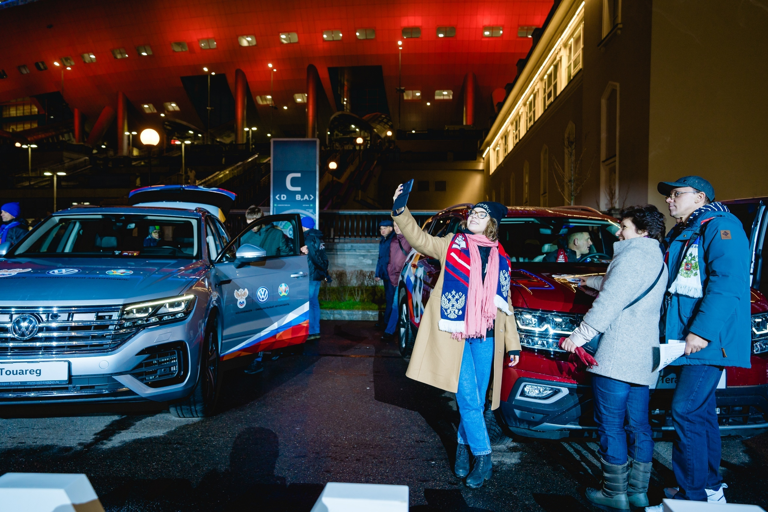 Volkswagen на футбольном матче Россия — Бельгия. Святослав Буньков | фотограф