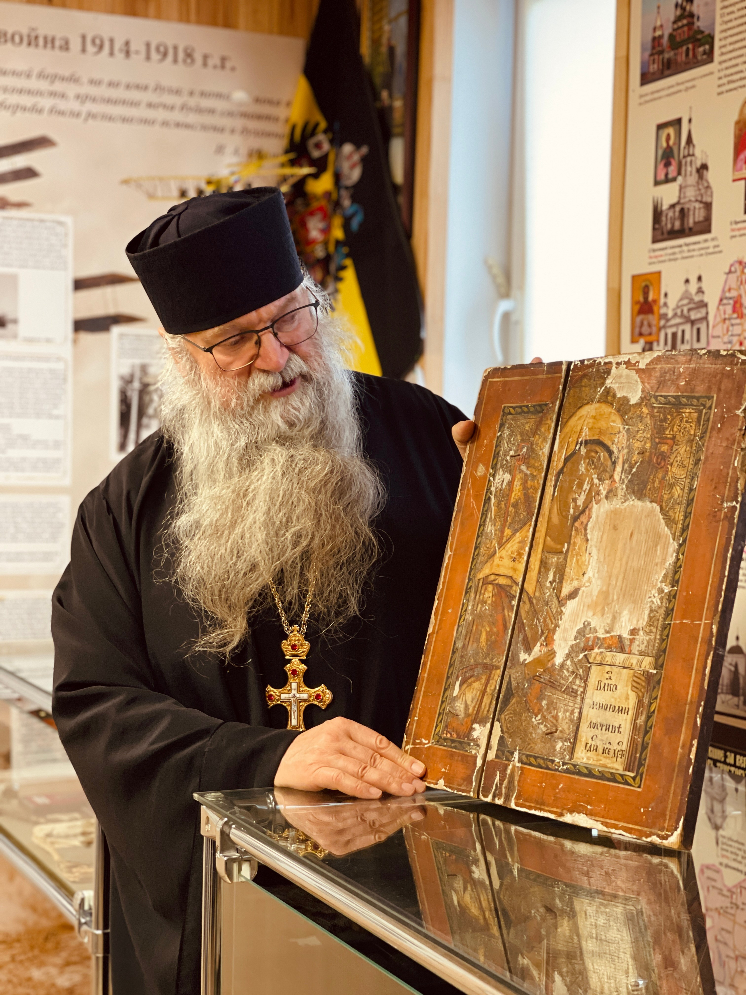 Музей "Церковь и Армия" в Никольском Храме в селе Лямцево Домодедово.