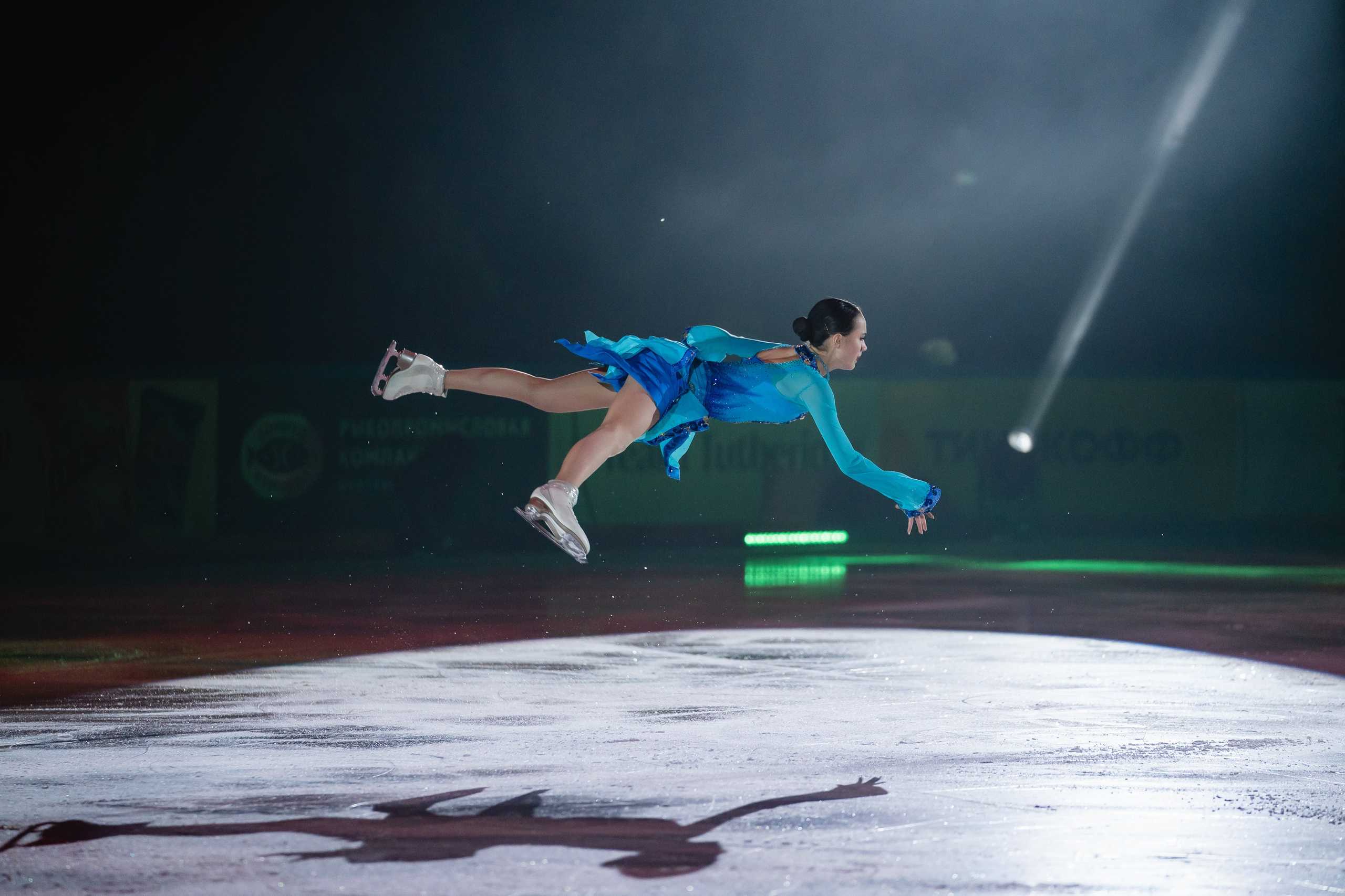Шоу «Чемпионы на льду» в Новосибирске. Воробьева Ксения — Спортивный и танцевальный фотограф Новосибирск
