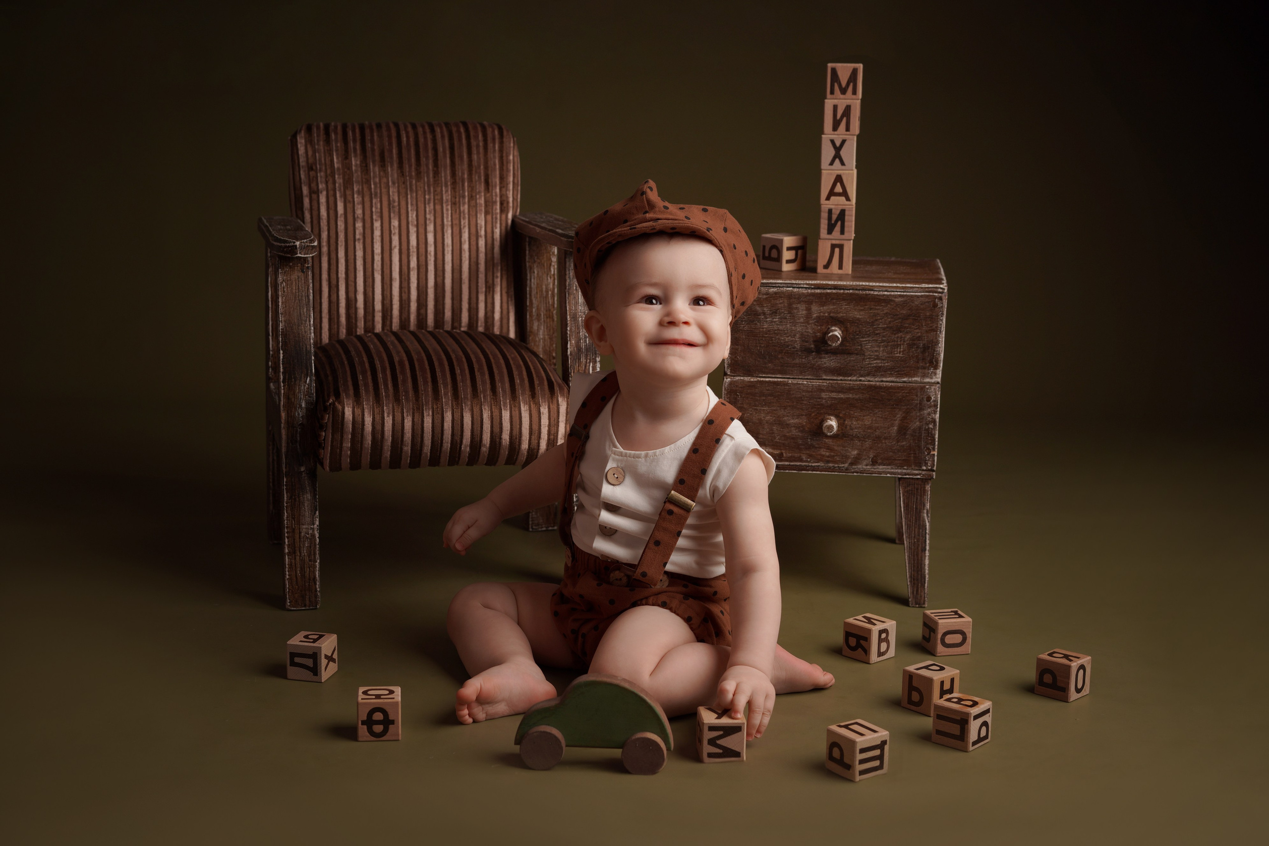 ПЕРВЫЙ ГОДИК МИХАИЛА. Фотограф новорожденных беременных в Тюмени Ткачук Татьяна