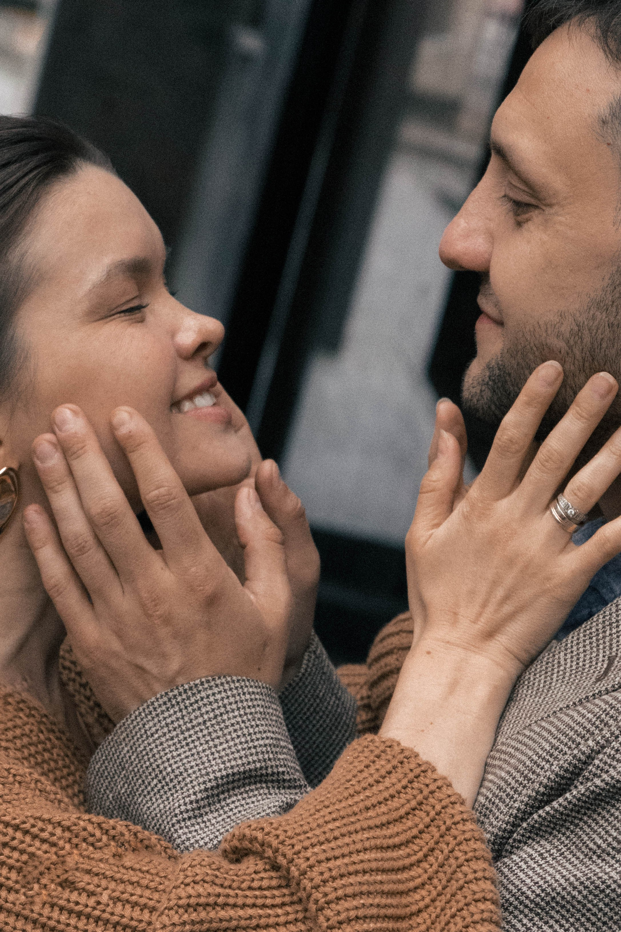 Лавстори на улицах Москвы. Семейный фотограф Химки — Москва