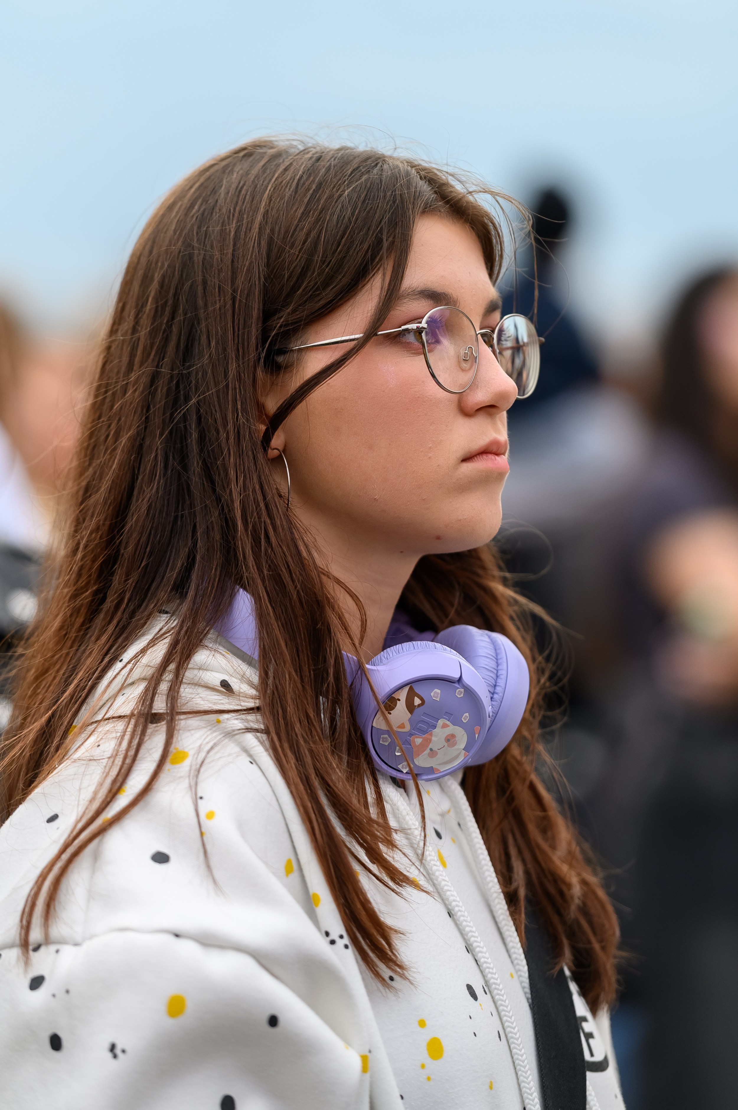 Портрет гостя фестиваля VK Fest в Казани от репортажного фотографа Алексея Клейменова