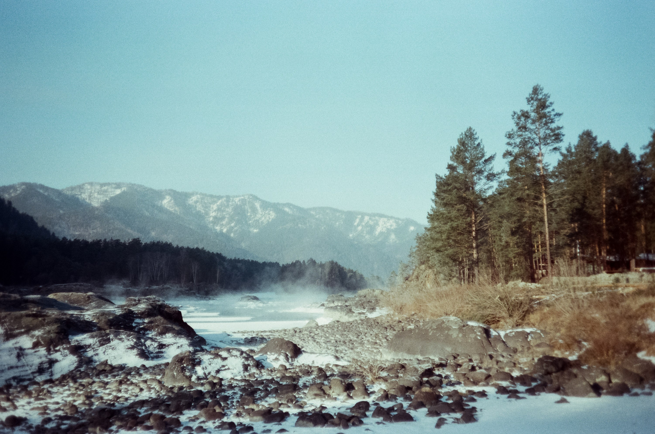 База Берель, Чемальский тракт трасса / 12 — 13 декабря 2023 года (-26℃