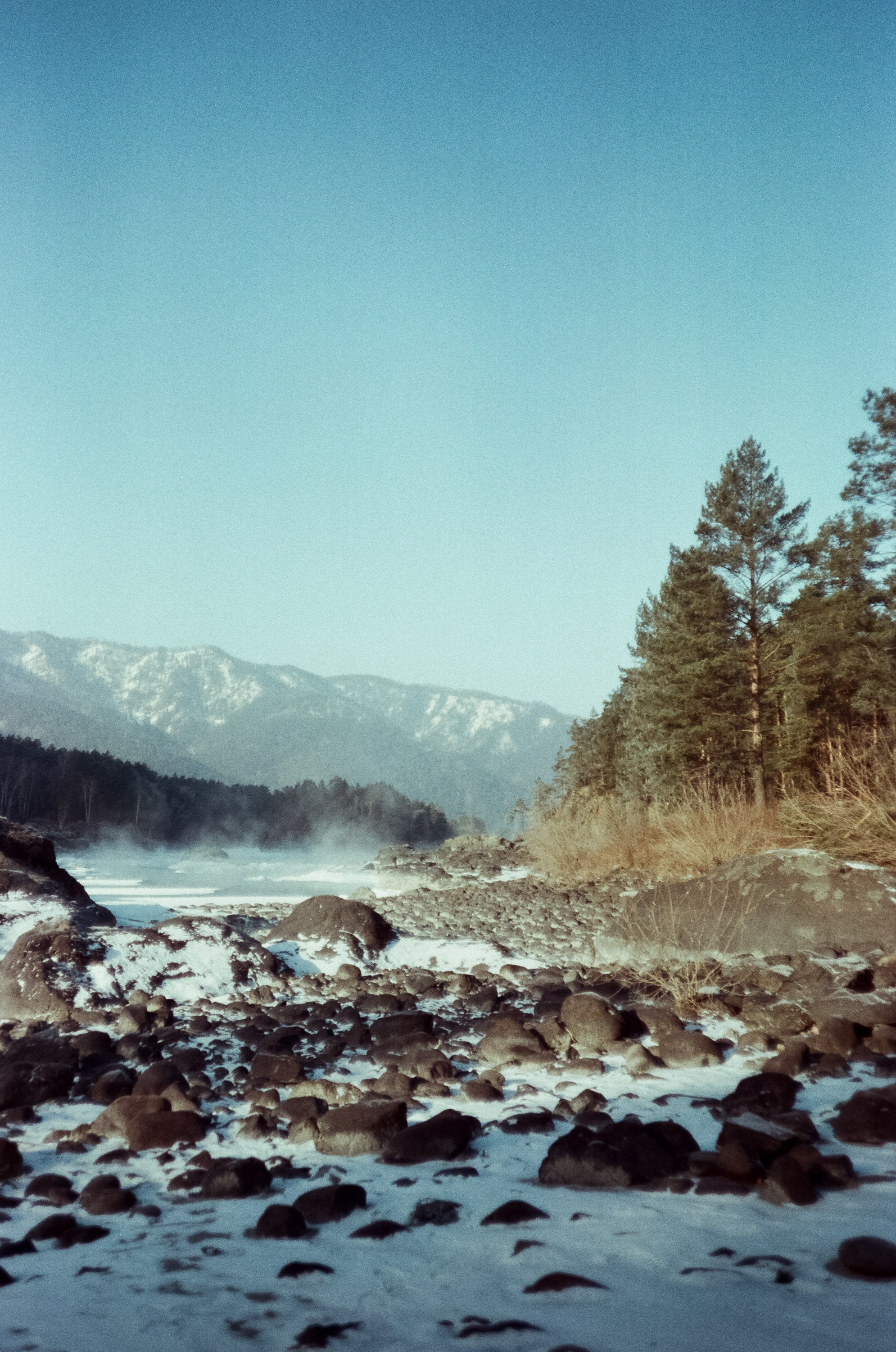 База Берель, Чемальский тракт трасса / 12 — 13 декабря 2023 года (-26℃